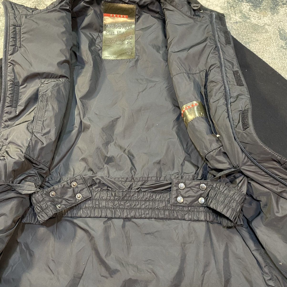 Prada Prada Milano Wool Hoodie Jacket Size US M / EU 48-50 / 2 - 5 Thumbnail