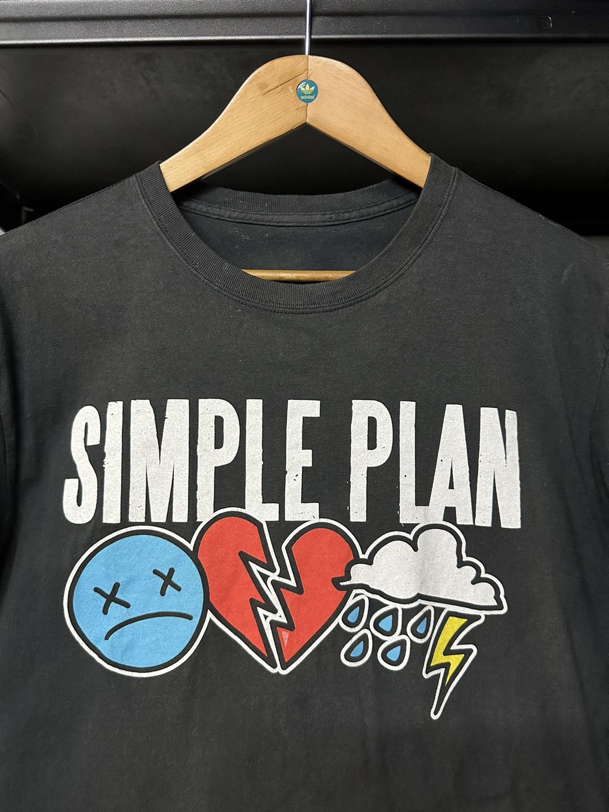 Band Tees Vintage Simple Plan Tour Sun Faded Tee Size US M / EU 48-50 / 2 - 2 Thumbnail