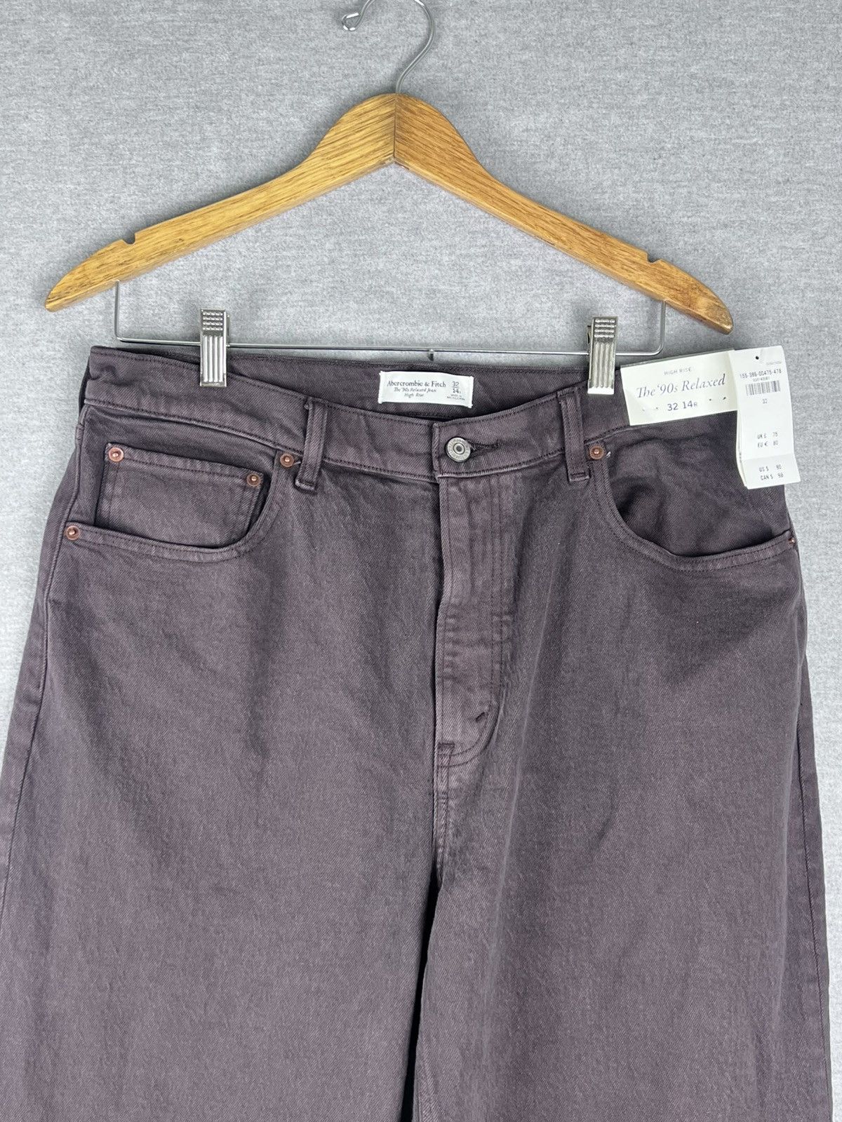 Abercrombie & Fitch Abercrombie Fitch Jeans Women Size 14 The 90s Relaxed High Size 36" / US 14 / IT 50 - 1 Thumbnail