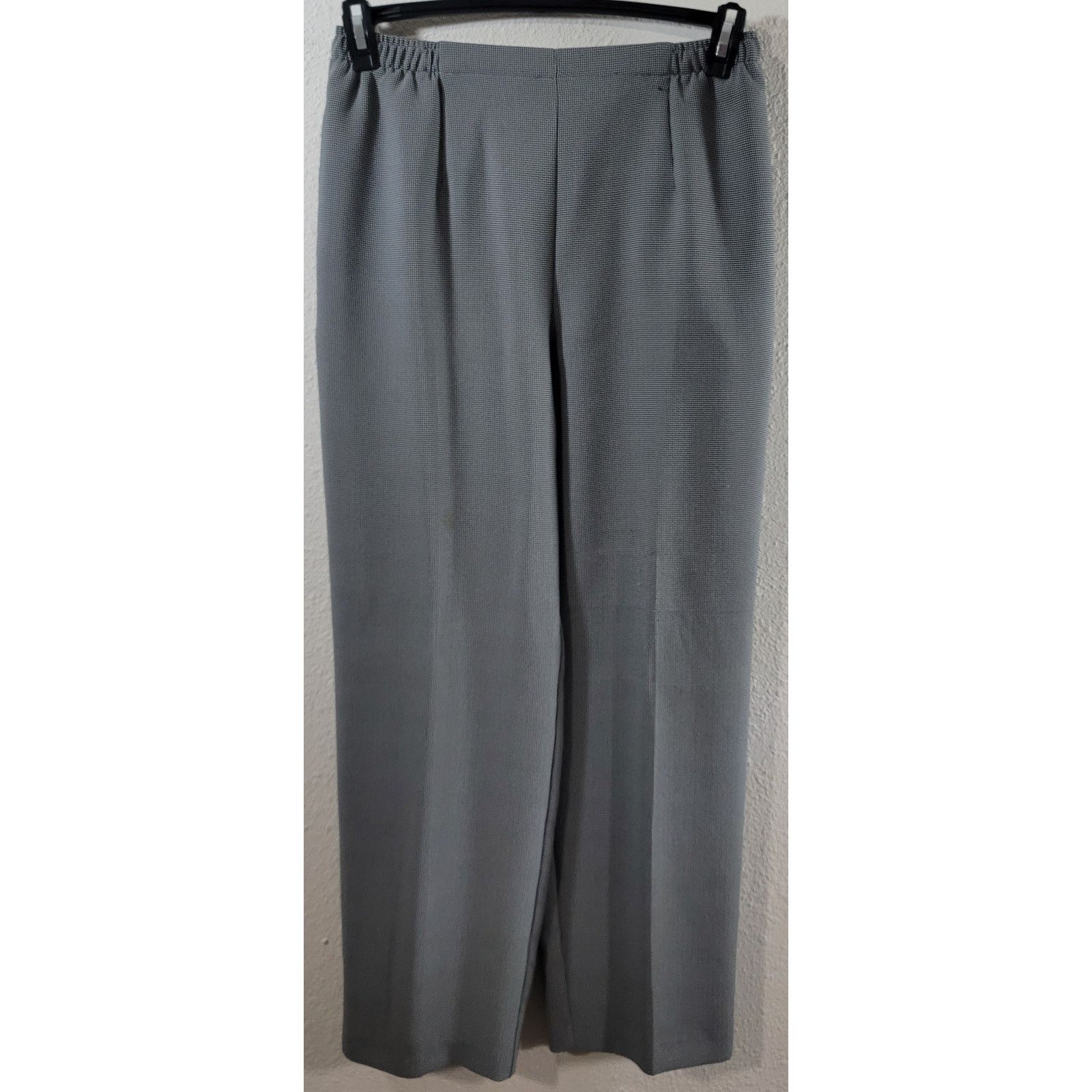 Other Draper's & Damon's Black White Plaid Pull On Pants PM Size 30" / US 8 / IT 44 - 1 Thumbnail