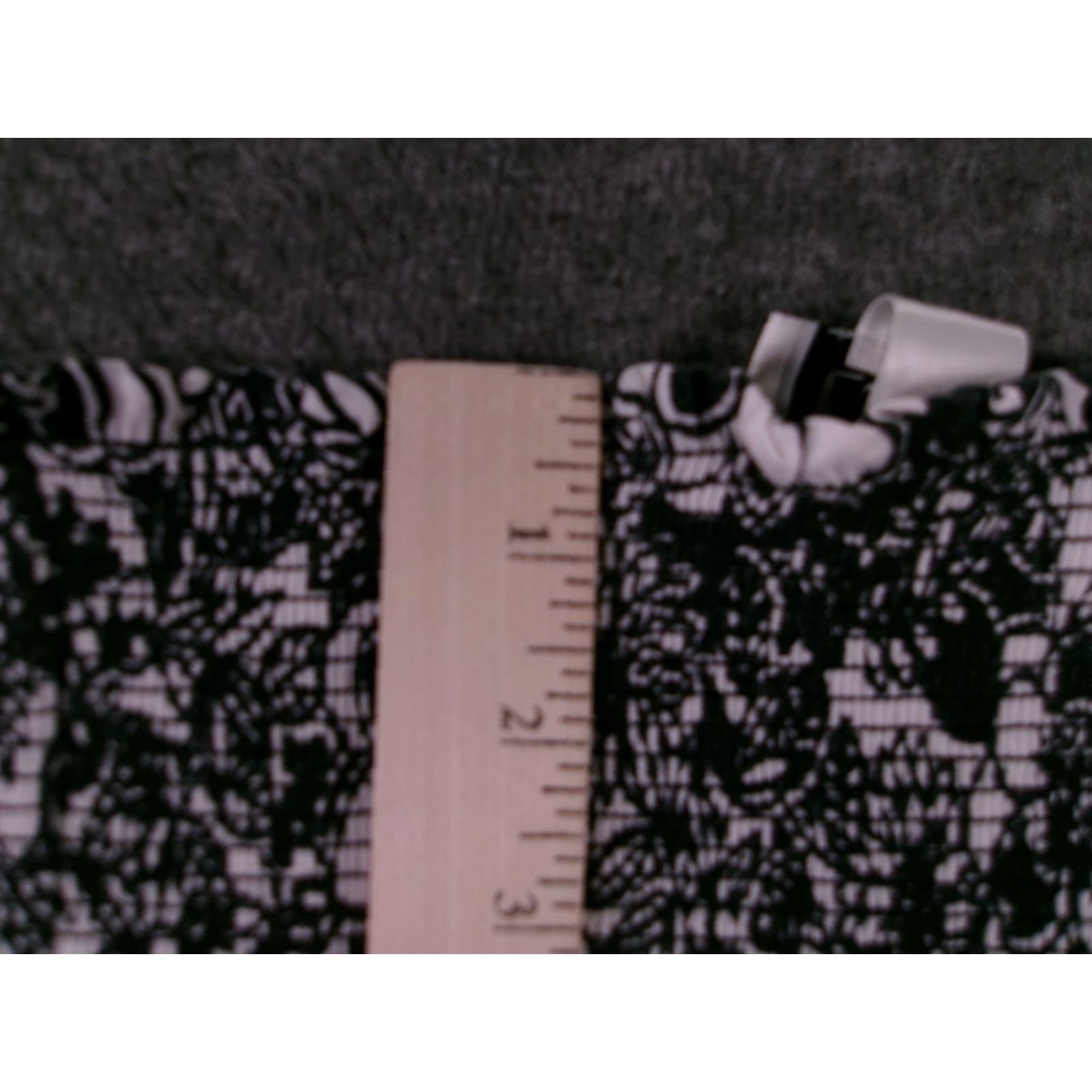 Loft LOFT Dress Womens S Strapless Smocked Bodice Floral Black White Sundress Casual Size S / US 4 / IT 40 - 4 Thumbnail