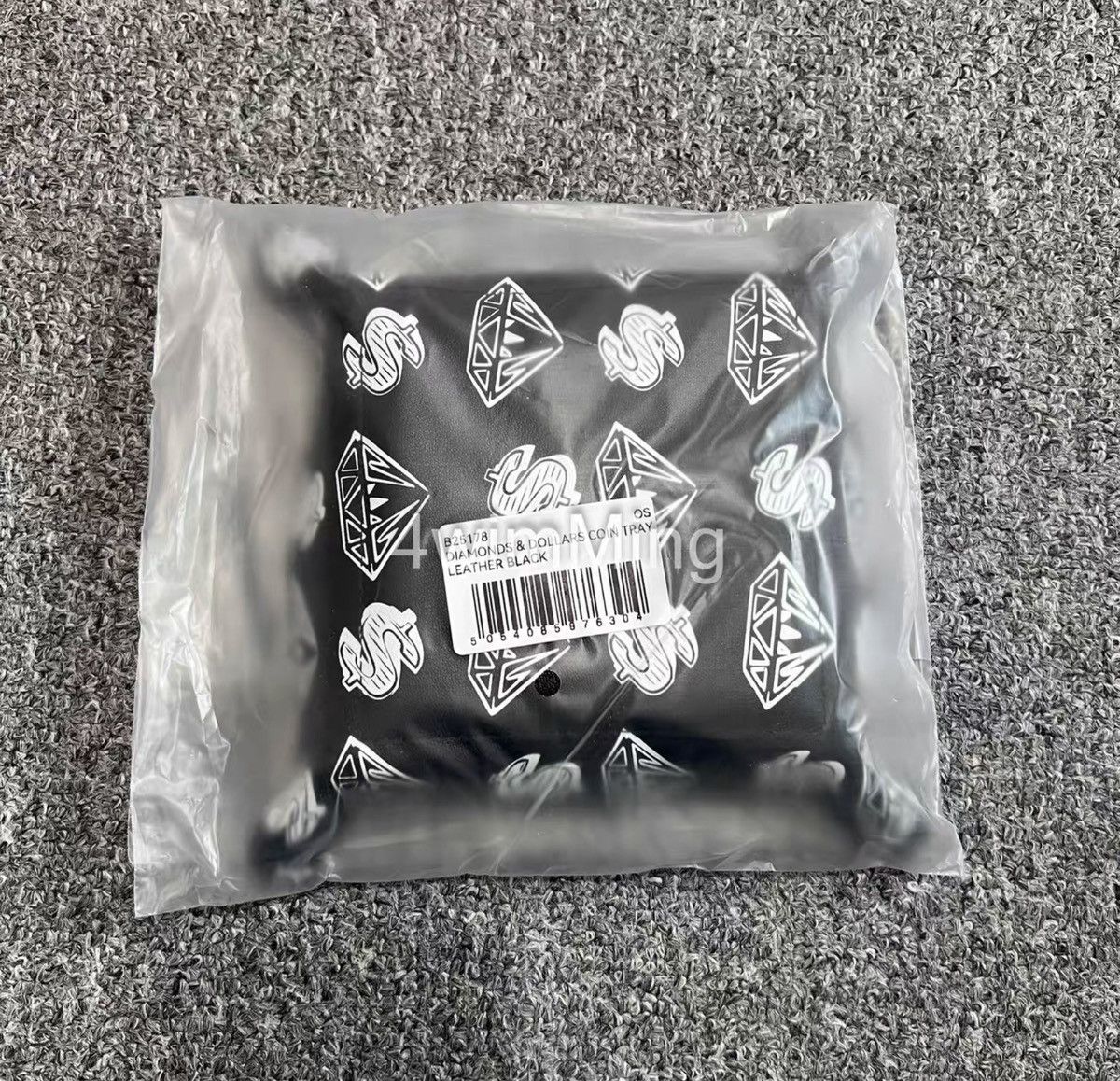 Billionaire Boys Club BBC EU Diamond & Dollar Black All‑Over Print Leather Tray Size ONE SIZE - 6 Thumbnail