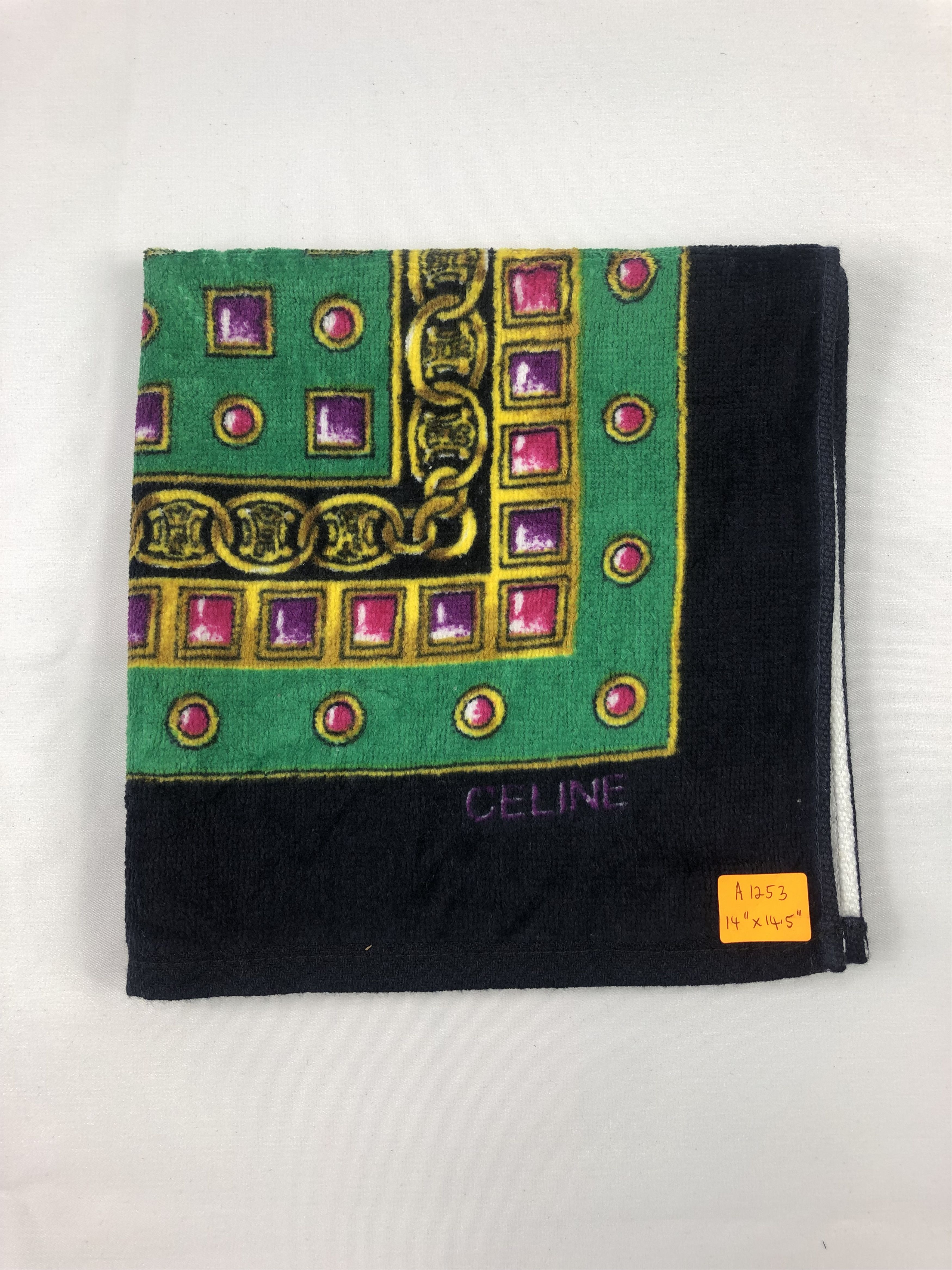 Celine Celine Hand Towel / Handkerchief Size ONE SIZE - 4 Thumbnail