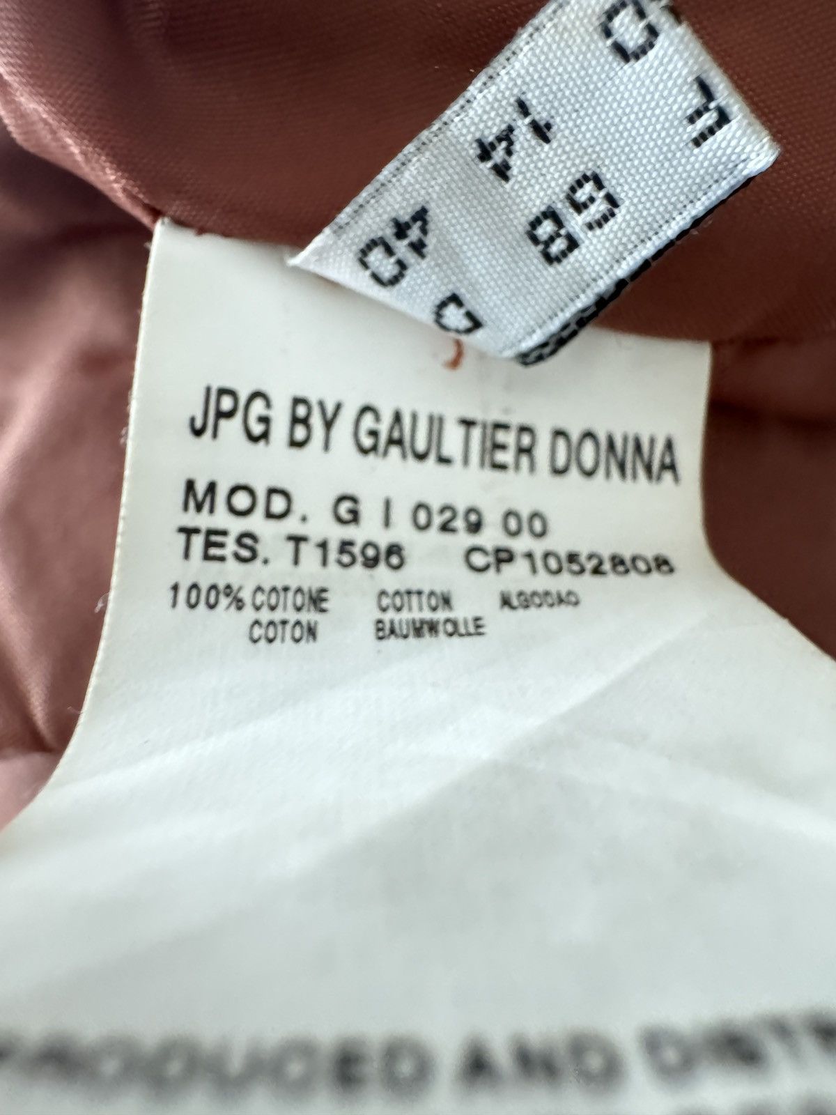 Jean Paul Gaultier 2000s Gaultier Jumpsuit Size 44R - 11 Thumbnail