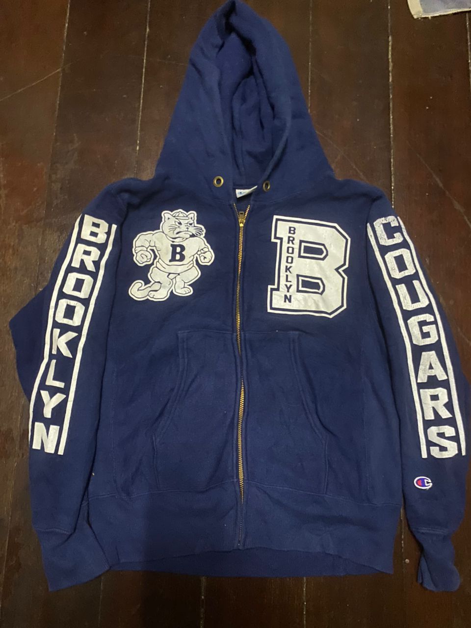Champion Vintage champion reverse weave collage zipper hoodie Size US S / EU 44-46 / 1 - 12 Thumbnail