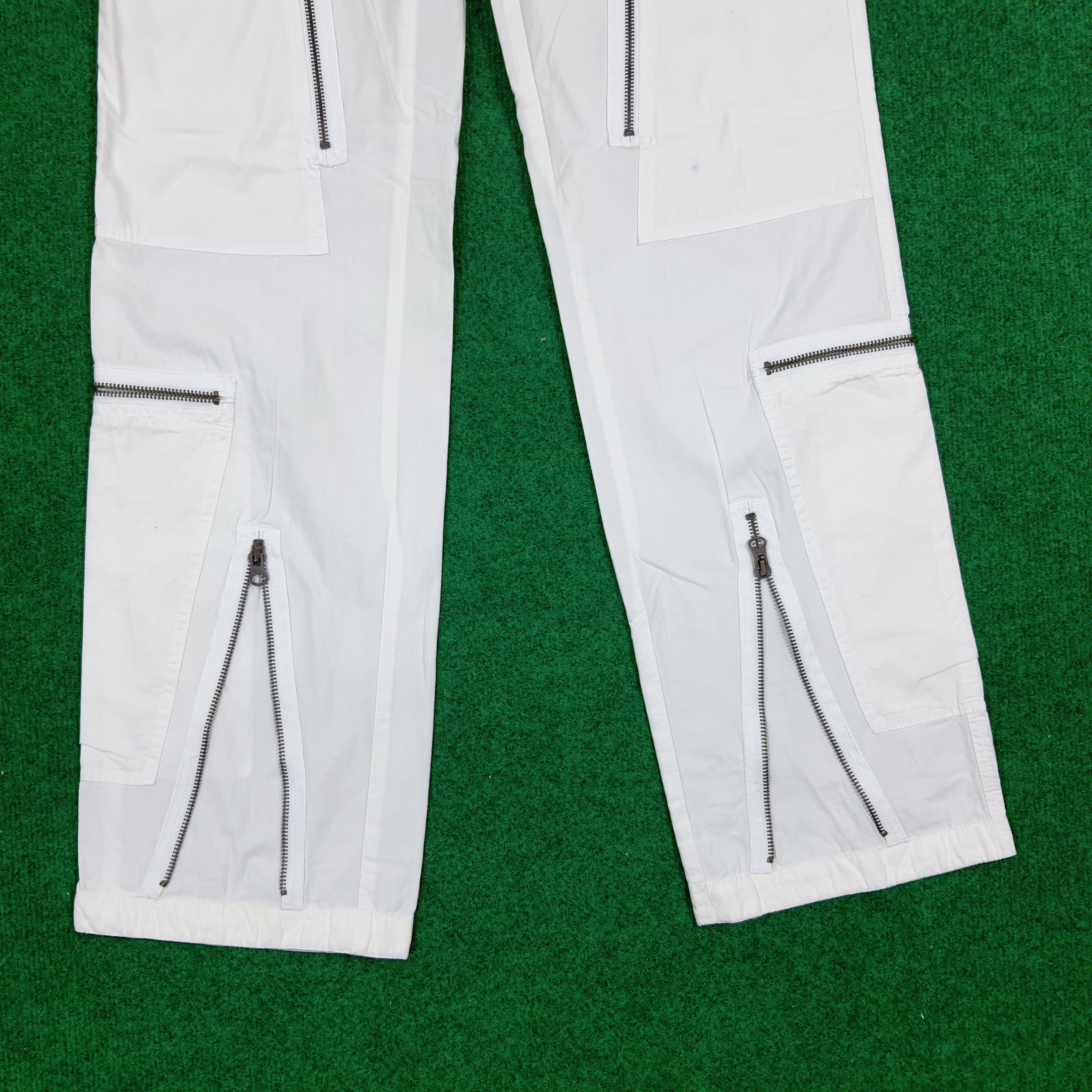 Ralph Lauren × Vintage Vintage Ralph Lauren Multiple Zipper Pocket Pants Size 29" - 3 Thumbnail