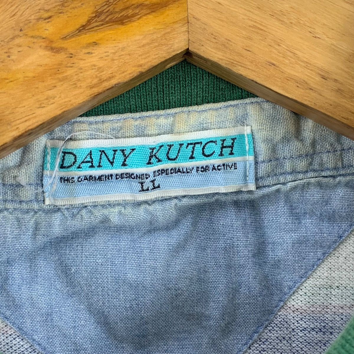Vintage Vintage 90’ DANY KUTCH GOLF Striped Polo Tee Shirt Top Size US XL / EU 56 / 4 - 5 Thumbnail