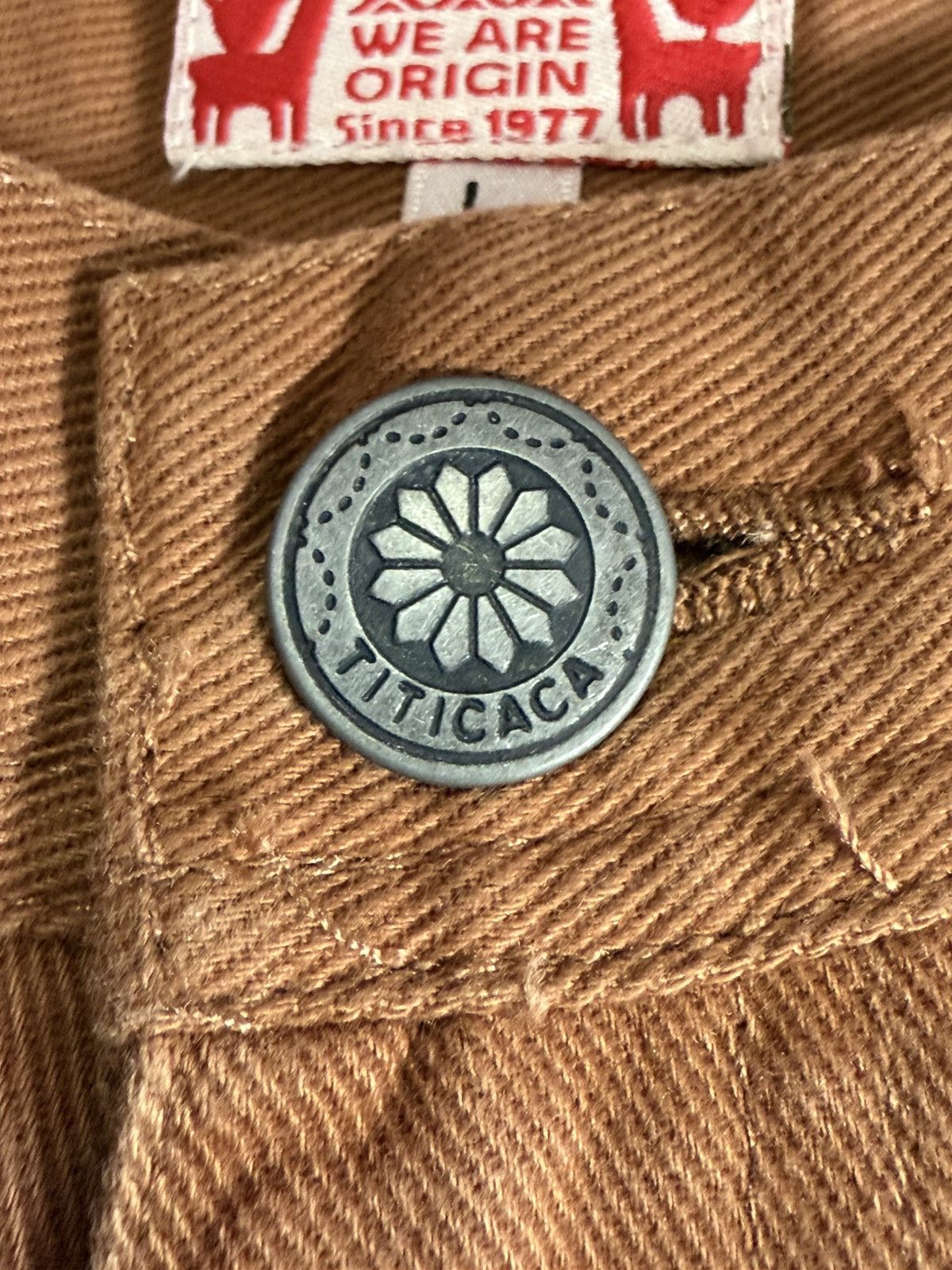 Japanese Brand Titicaca Japan Peneled Patch Work Double Knee Pants Size US 30 / EU 46 - 22 Thumbnail