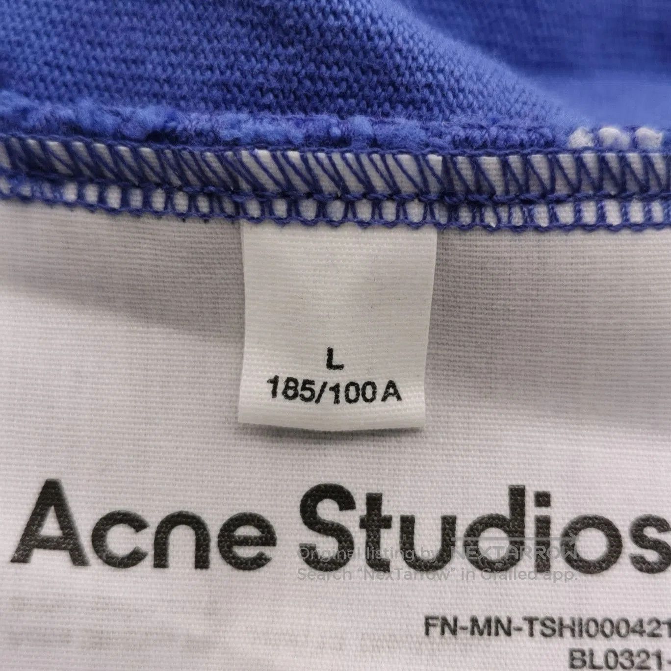 Acne Studios Acne Studios L Wool Crewneck Solid Sweater. Size US L / EU 52-54 / 3 - 6 Thumbnail