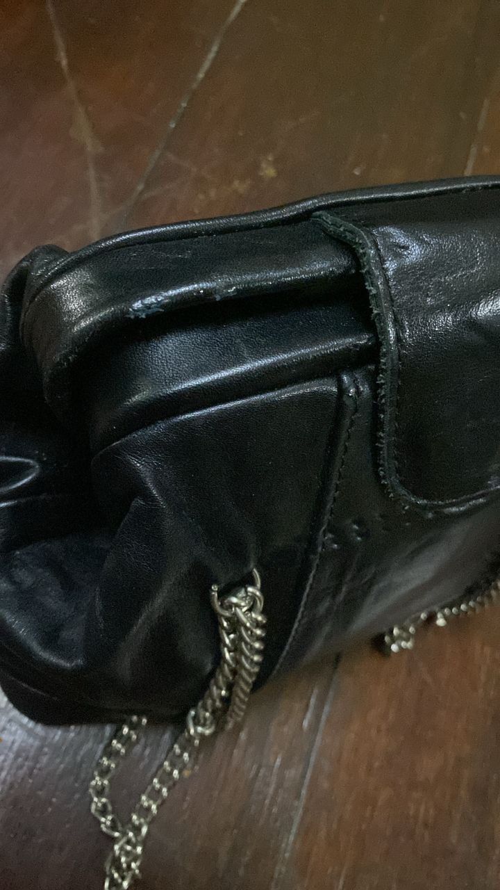 Japanese Brand × Tricot Comme des Garcons × Vintage Vintage tricot Comme des garçons chains shoulder bag Size ONE SIZE - 6 Thumbnail