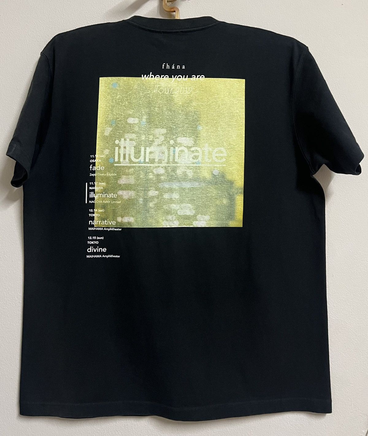 Band Tees Fhana Where You Are Tour 2019 Tee Japan Band “illuminate” L Size US L / EU 52-54 / 3 - 2 Thumbnail