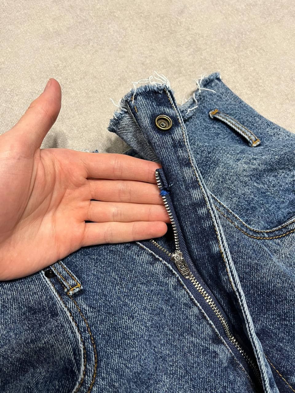 Alexander Wang Rare Alexander Wang Avant Garde Women`s Blue Jeans Denim S Size 27" / US 4 / IT 40 - 11 Thumbnail