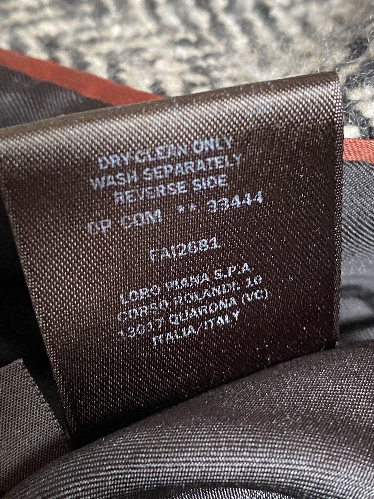 Loro Piana Loro Piana Cashmere/Wool Coat Size L / US 10 / IT 46 - 13 Thumbnail