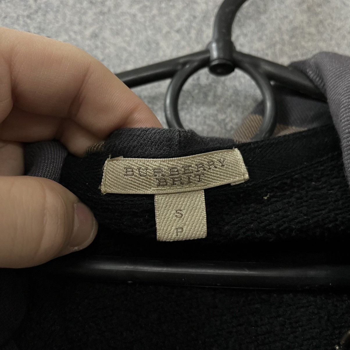 Burberry Burberry Zip Hoodie Black Size US S / EU 44-46 / 1 - 12 Thumbnail