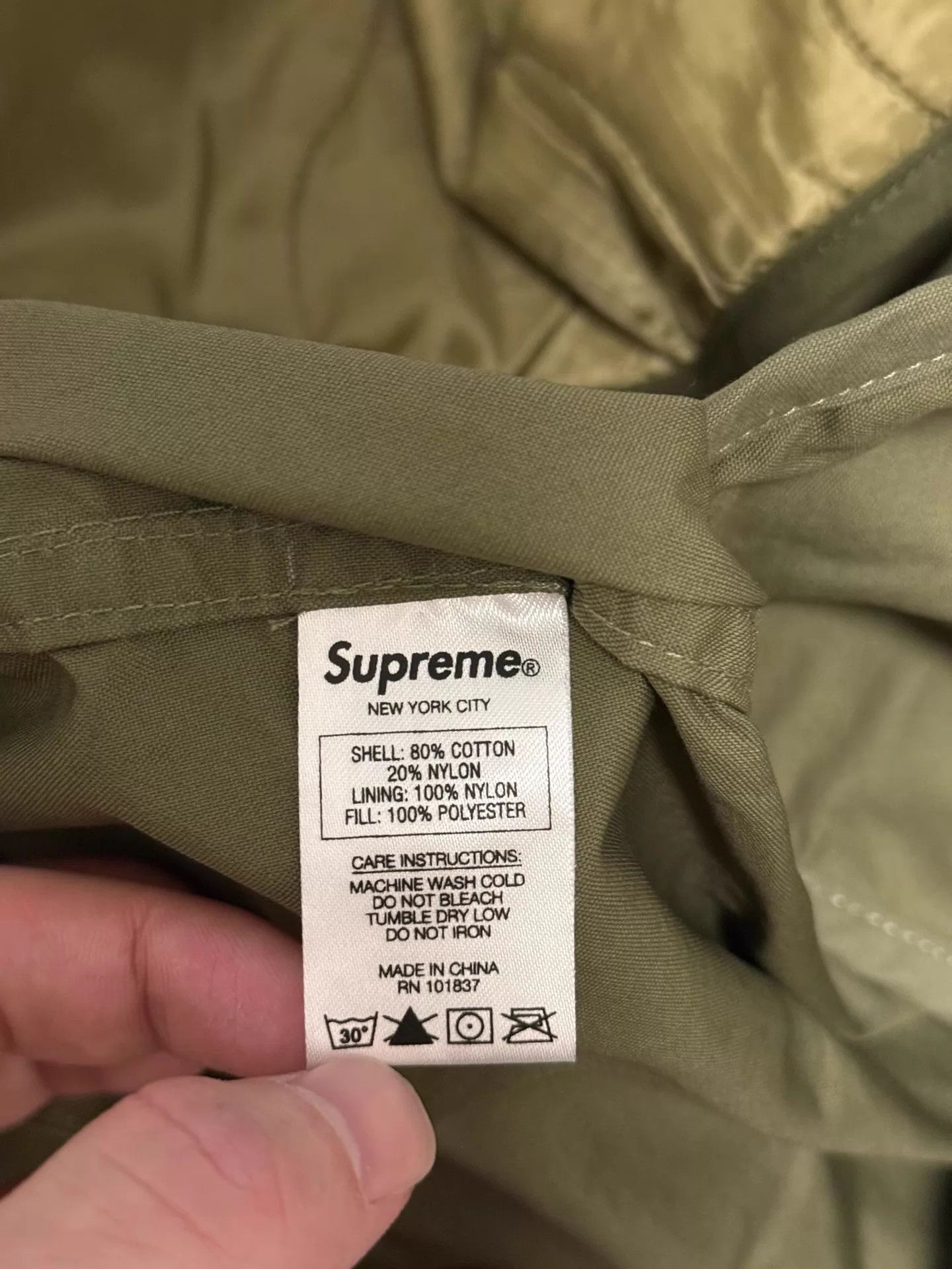 Supreme Supreme Akira Fishtail Coat Olive S Size US S / EU 44-46 / 1 - 6 Thumbnail