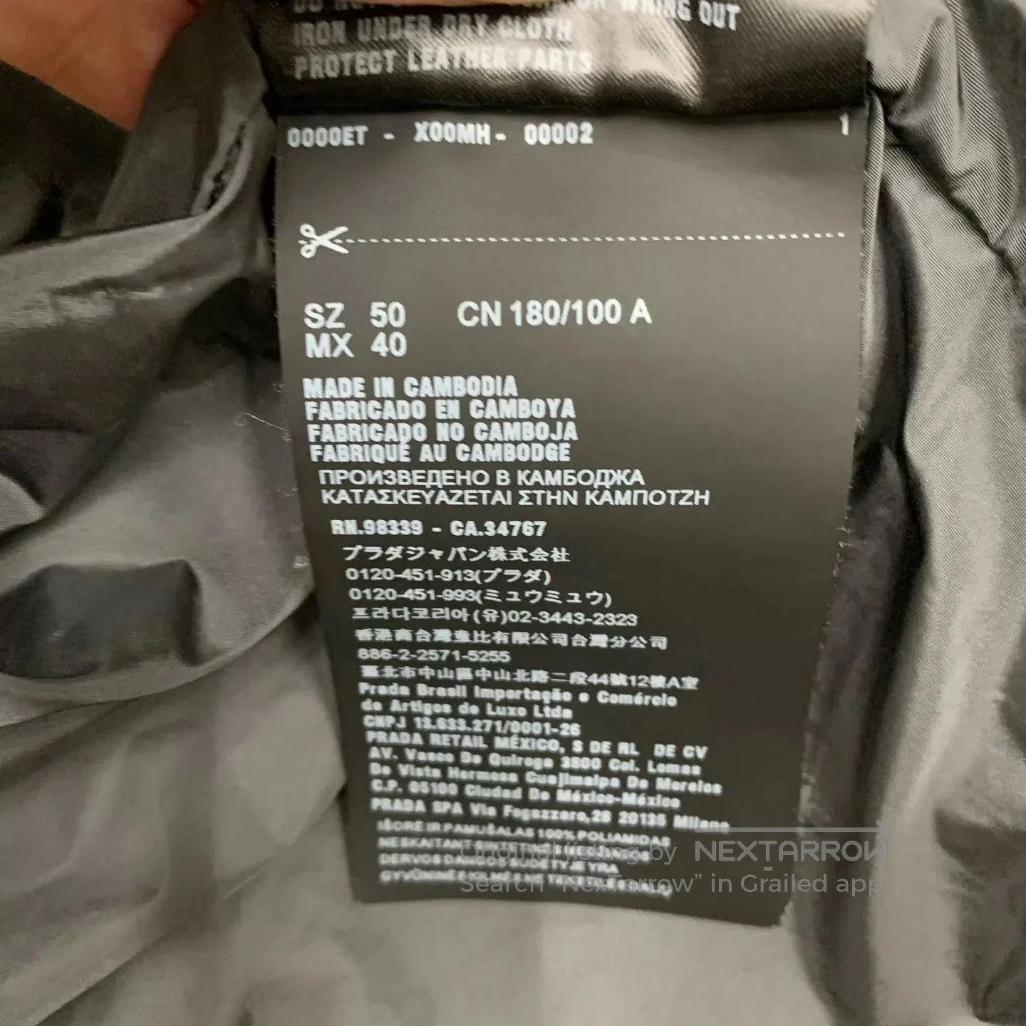 Prada Black Hooded Light Jacket with Zip Pockets. Size US M / EU 48-50 / 2 - 5 Thumbnail