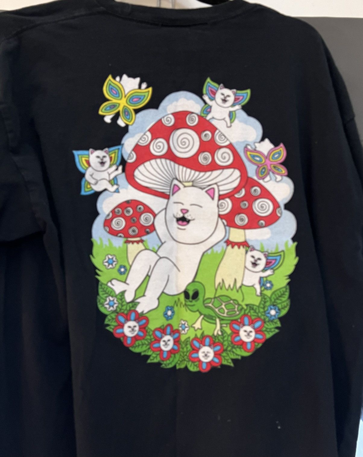 RIPNDIP Ripndip Butterfly Lord Nermal Long Sleeve Tee – XL Size US XL / EU 56 / 4 - 9 Thumbnail