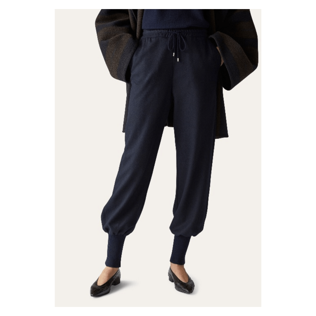 Loro Piana o1srvl11e1224 Jersey Darhan Pant in Navy Blue Size 30" / US 8 / IT 44 - 3 Thumbnail
