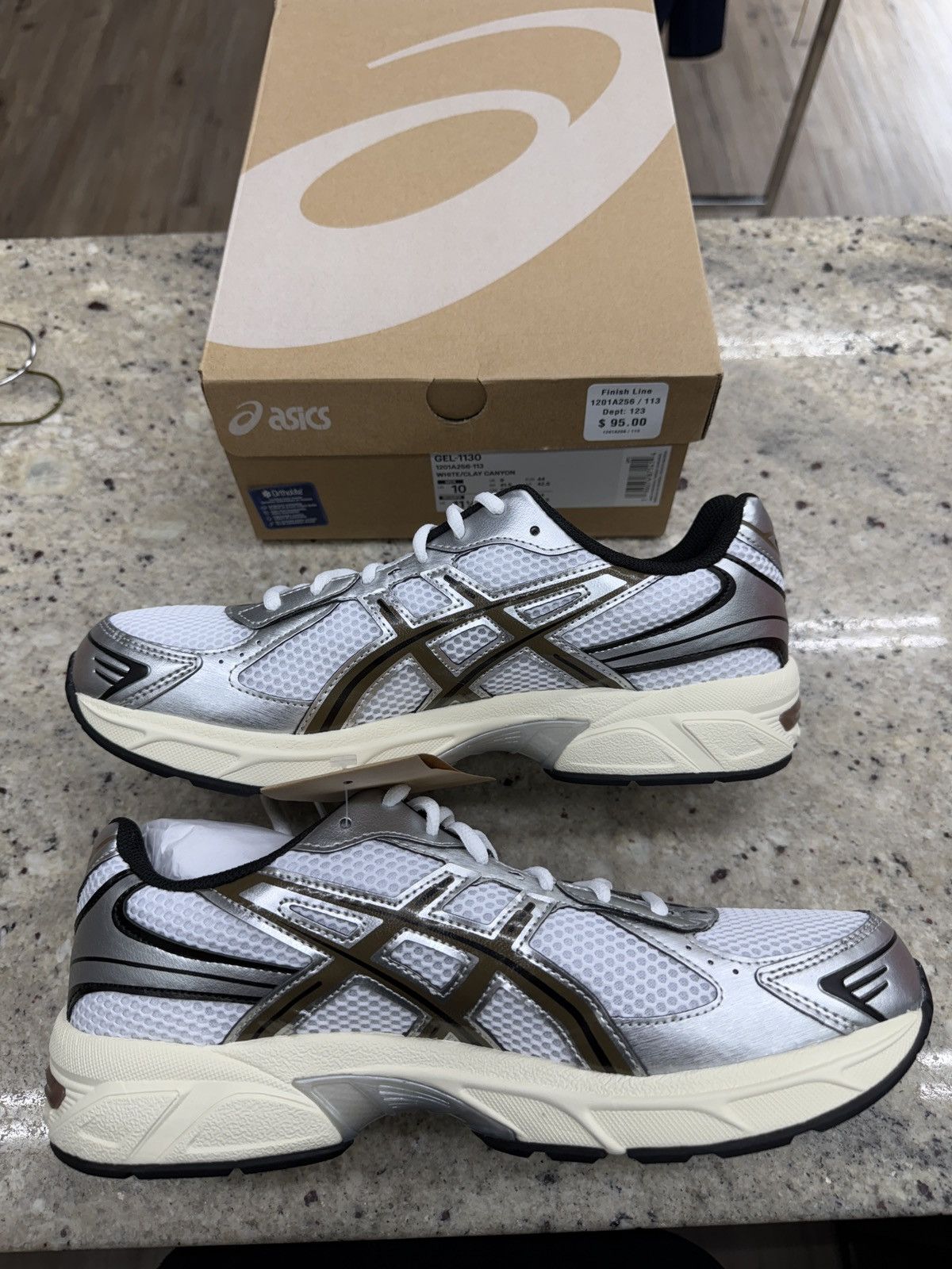 Asics ASIC 1130 Brown Sneakers Size US 12 / EU 45 - 2 Thumbnail