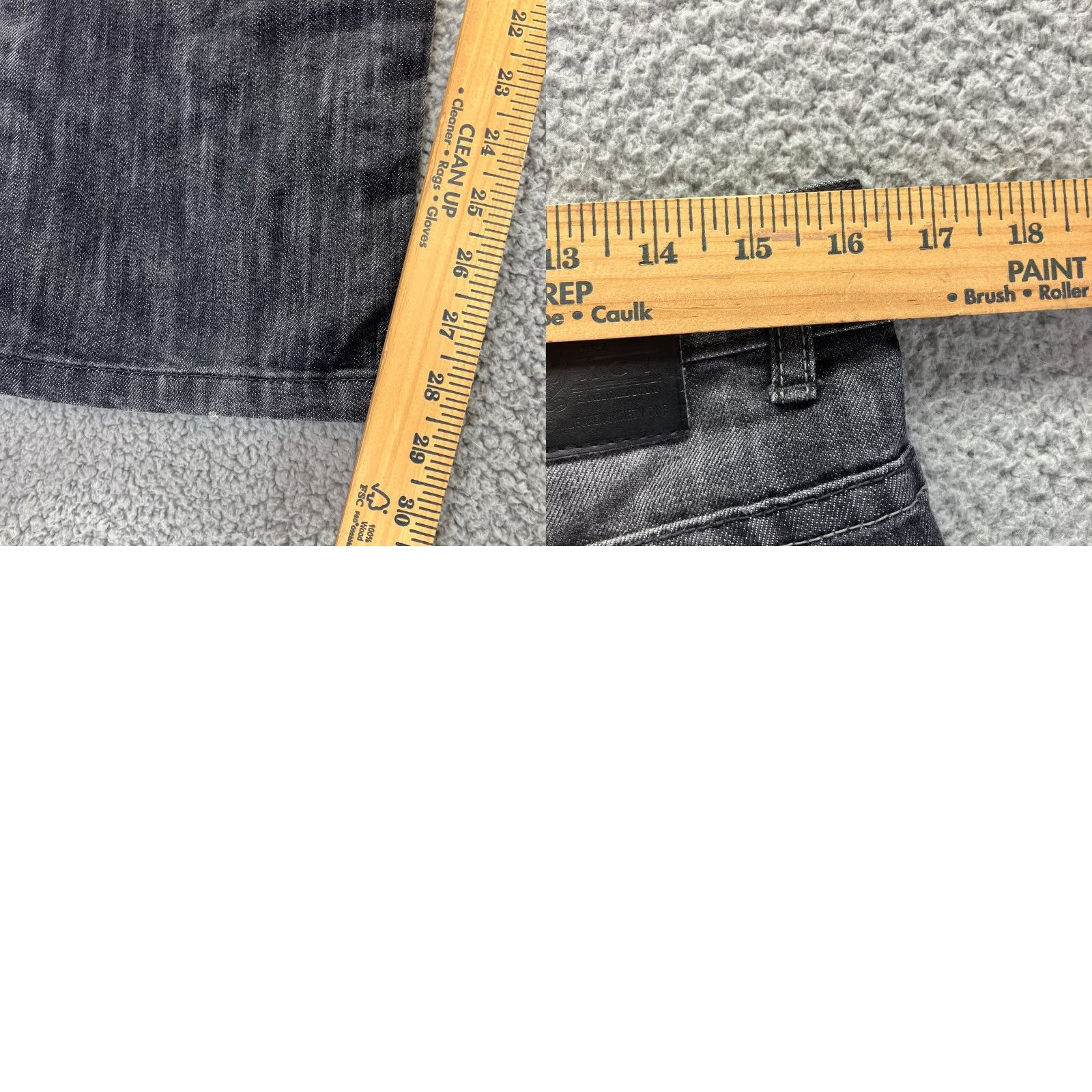 Southpole VINTAGE SouthPole Jeans Mens 32x30 Black Relaxed Straight Leg Skater Y2K Faded Size US 36 / EU 52 - 8 Thumbnail