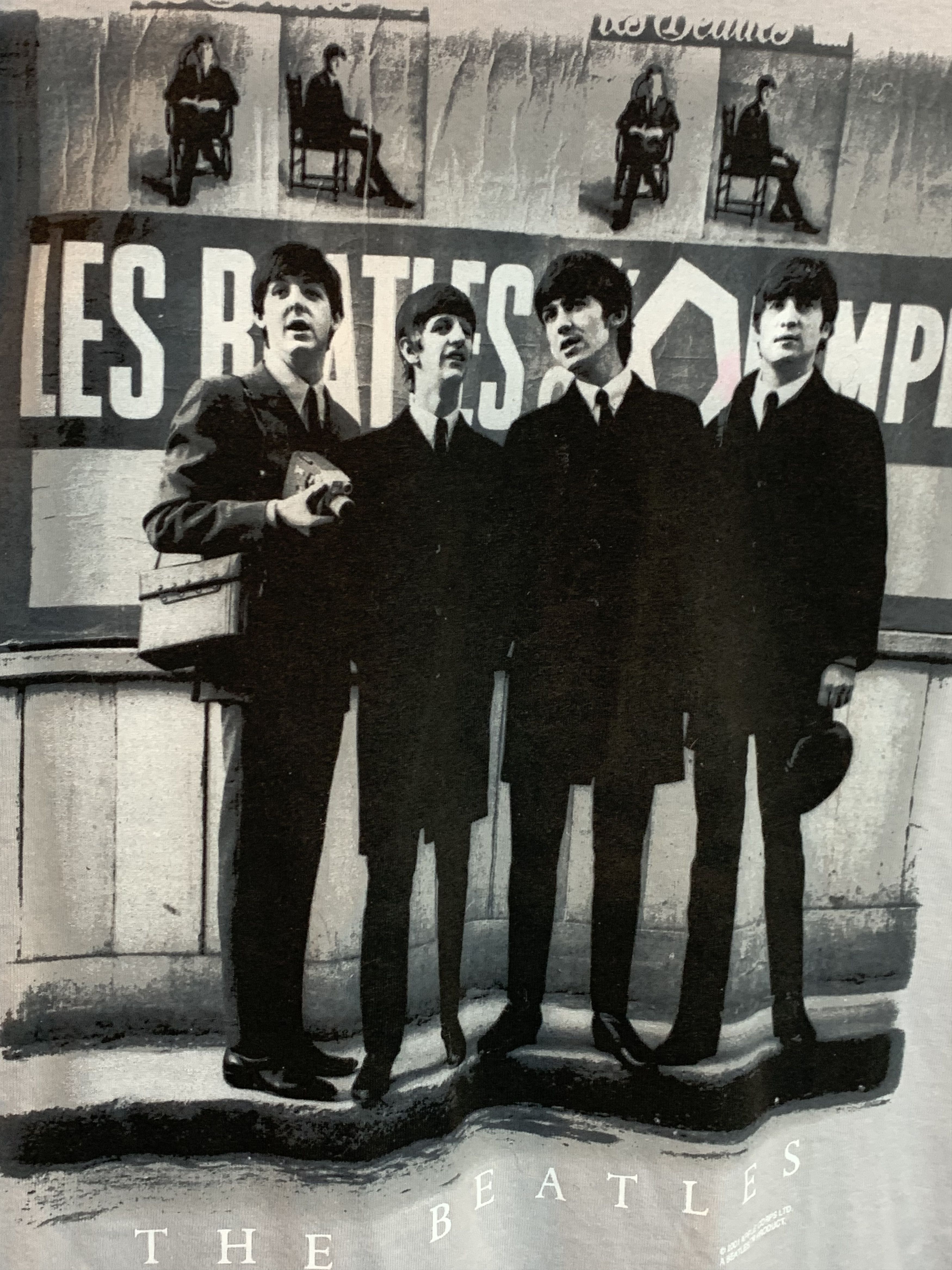 Band Tees *RARE* Vintage The Beatles Photo Portrait Band Art T-Shirt Size US XL / EU 56 / 4 - 3 Thumbnail