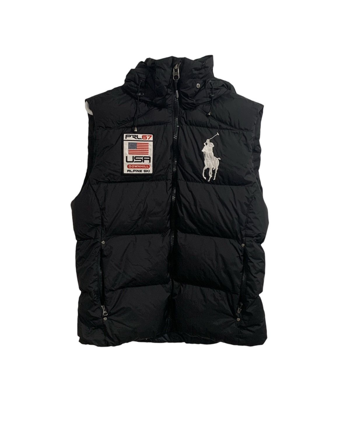 Polo Ralph Lauren Big Pony Polo Ski Puffer Vest Grailed