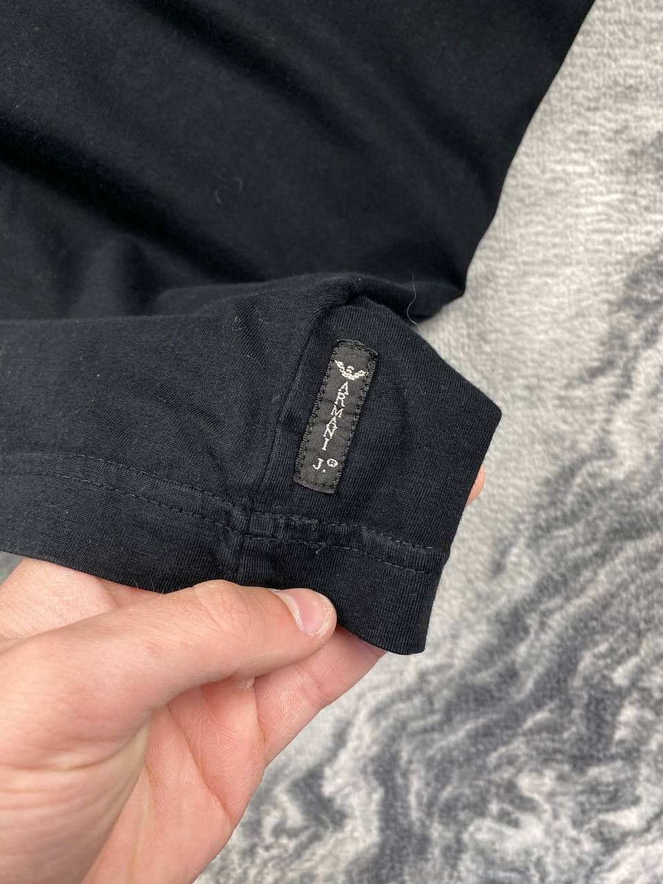 Armani Armani Jeans T Shirt Big Logo AJ Men Size M Black Size US M / EU 48-50 / 2 - 10 Thumbnail