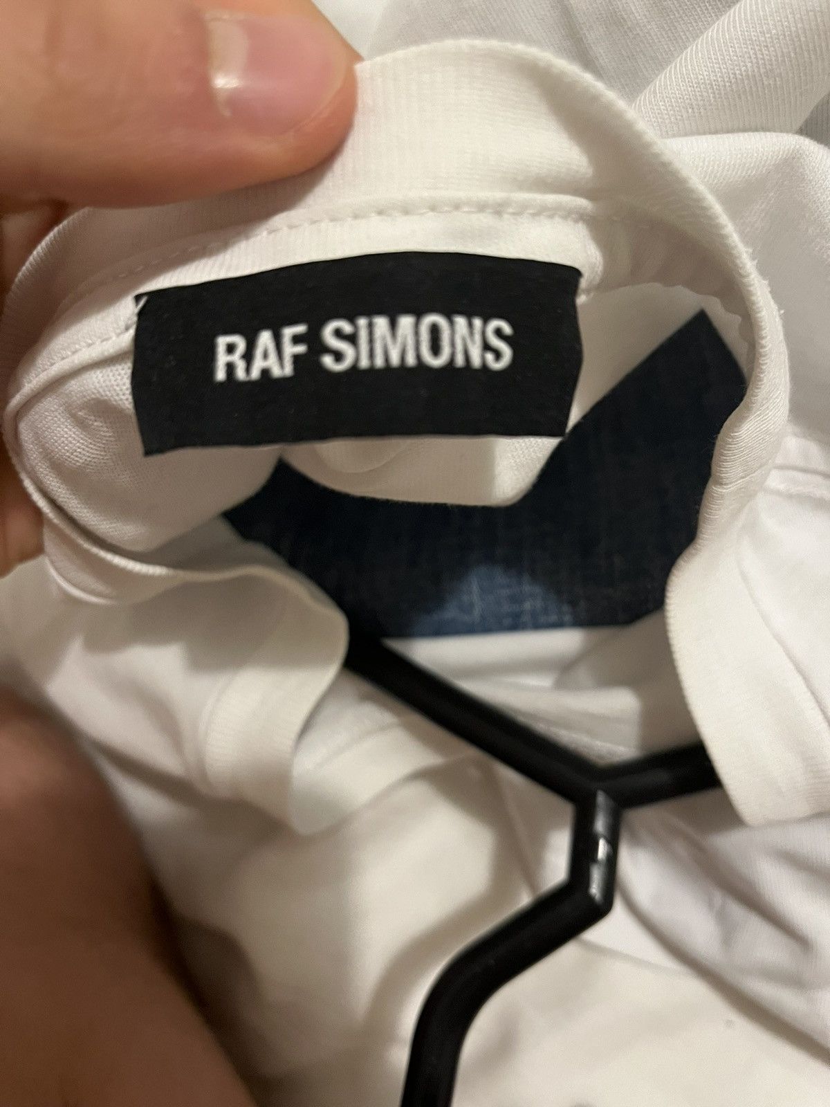Raf Simons Raf Simons FW17 Thank You Graphic T-Shirt Size US L / EU 52-54 / 3 - 3 Thumbnail