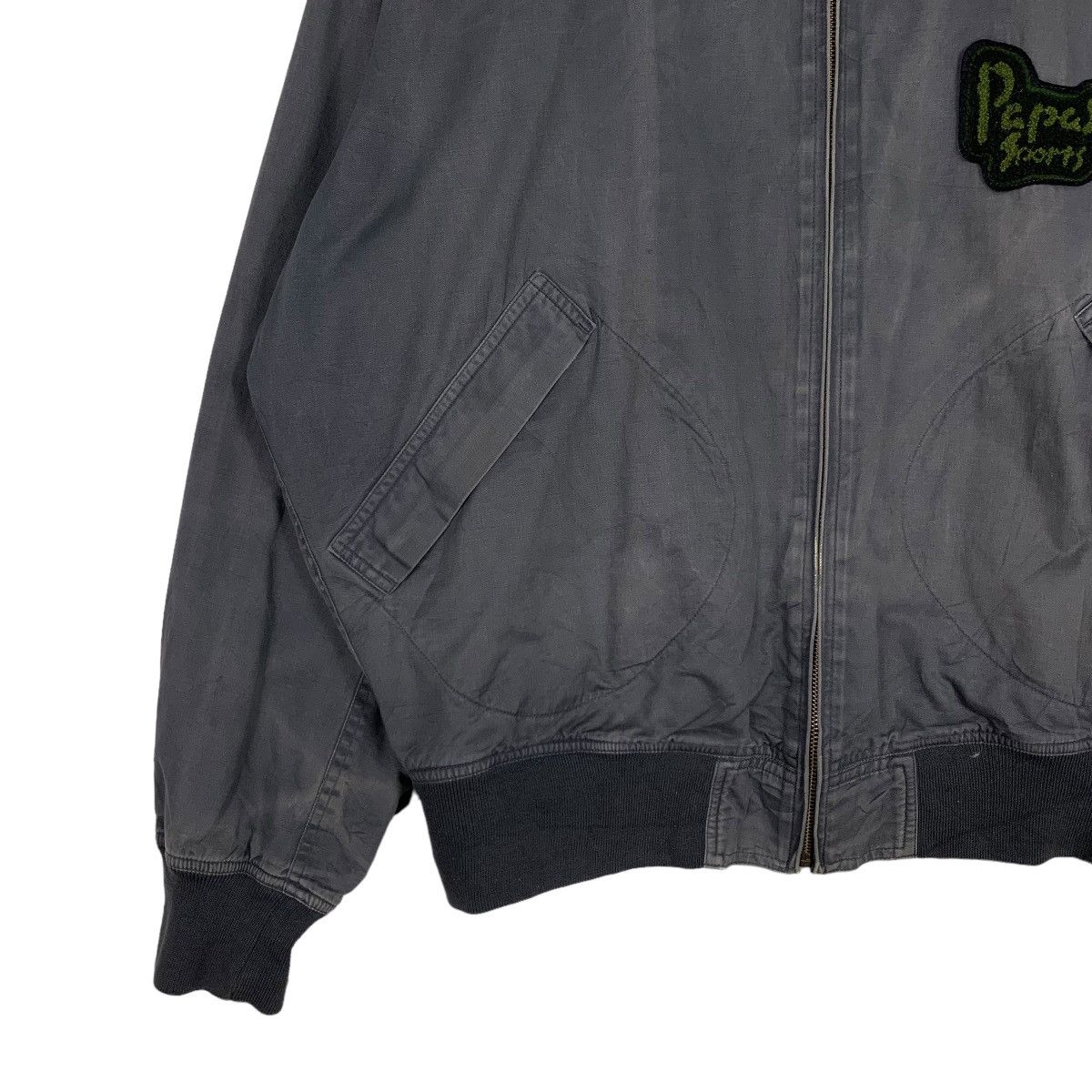 Japanese Brand PAPAS SPORTS Casual Bomber Jacket #1105-C50 Size US L / EU 52-54 / 3 - 3 Thumbnail