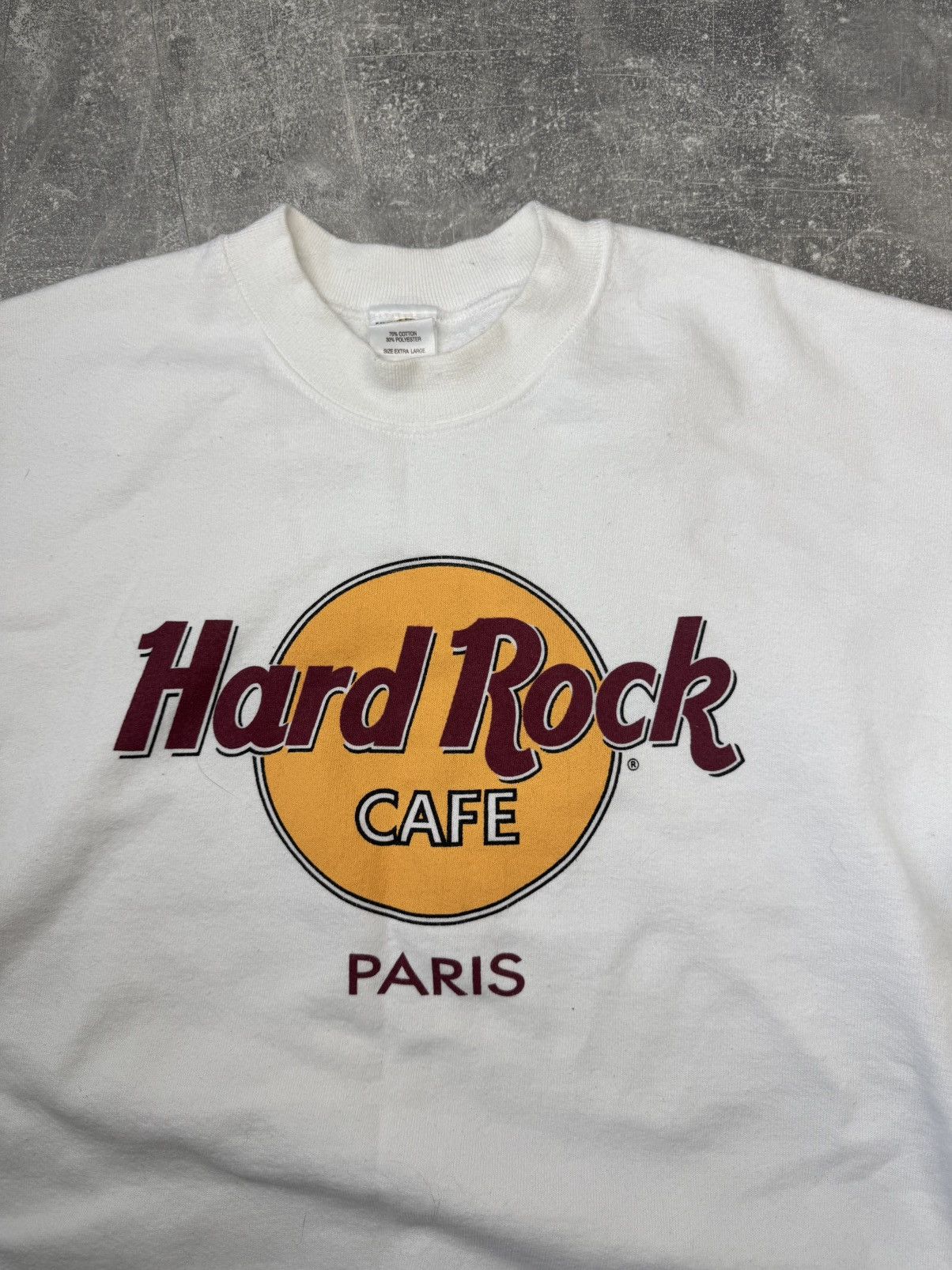 Hard Rock Cafe × Vintage Hard Rock Cafe Paris Vintage Size US XL / EU 56 / 4 - 5 Thumbnail