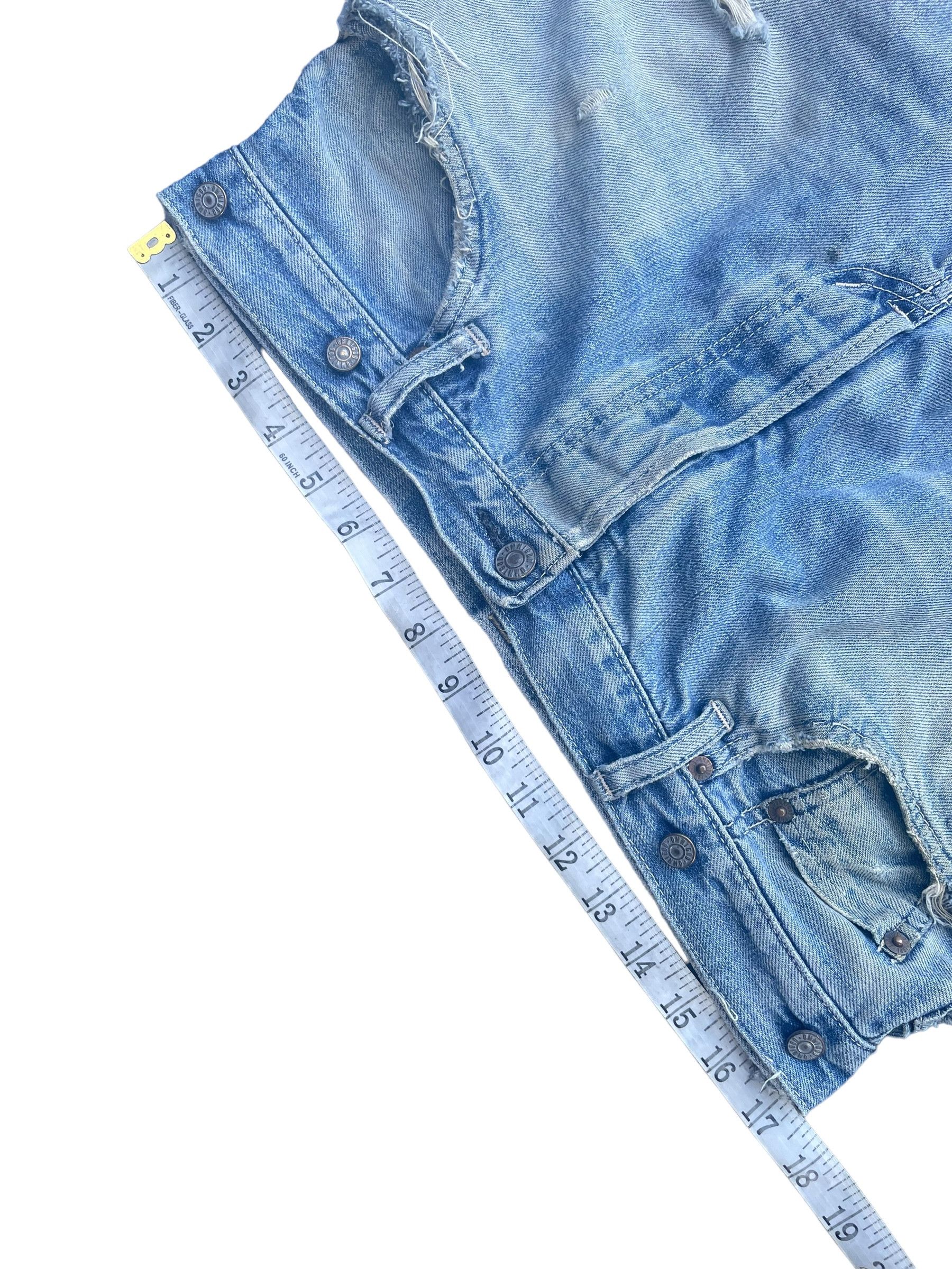Japanese Brand Vintage Omnigod Selvedge Denim Short Size US 34 / EU 50 - 6 Thumbnail