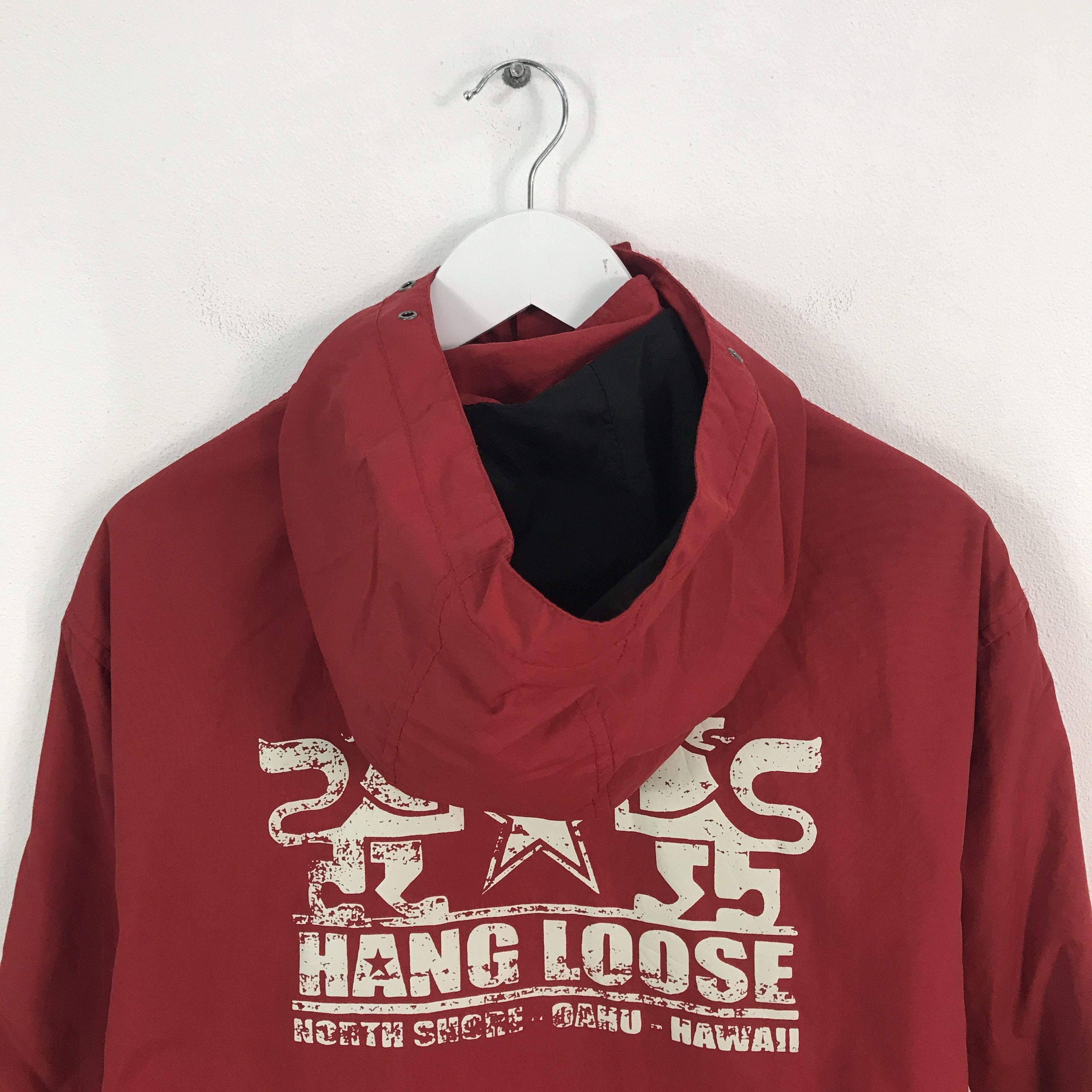 Japanese Brand × Vintage Rare Hang Loose Windbreaker Jacket Hoodie Size US M / EU 48-50 / 2 - 4 Thumbnail