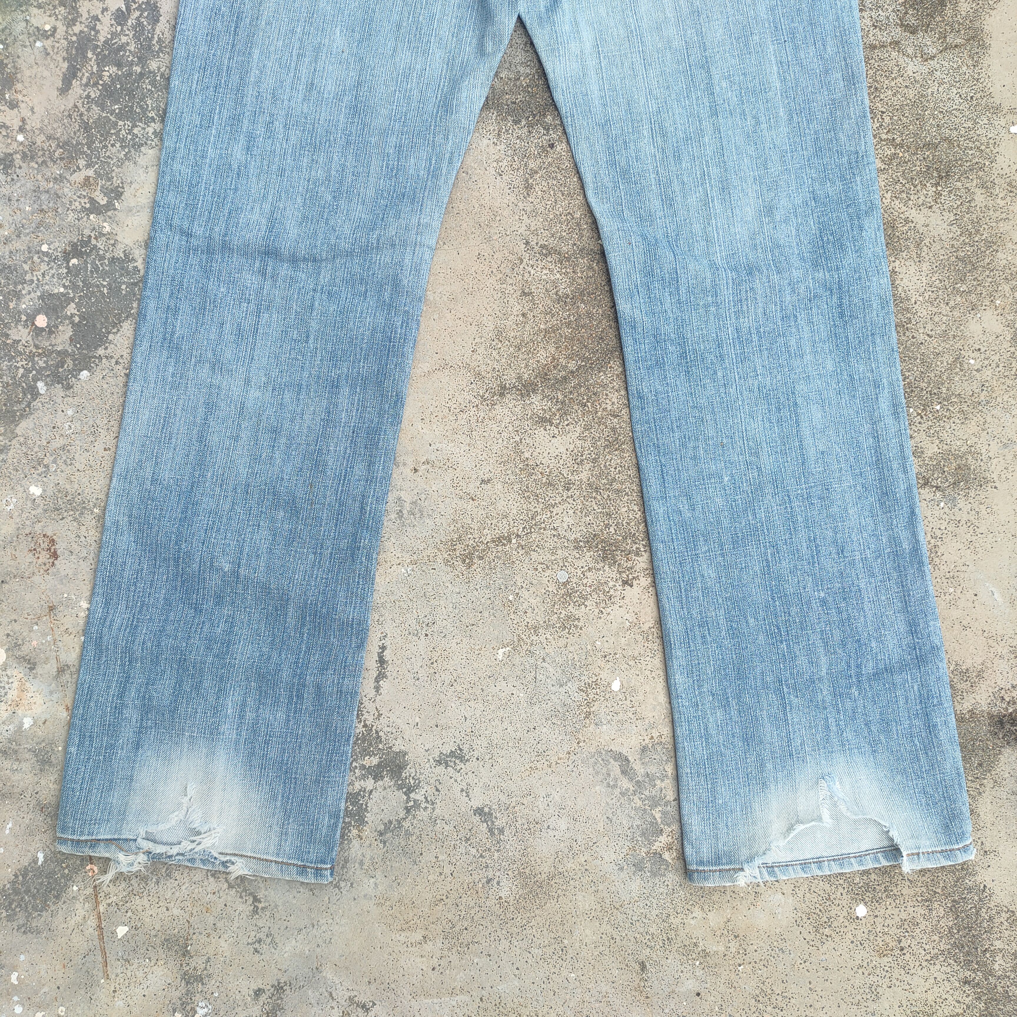 Japanese Brand VINTAGE JAPANESE FADED JEANS DENIM PANTS Size US 29 - 7 Thumbnail