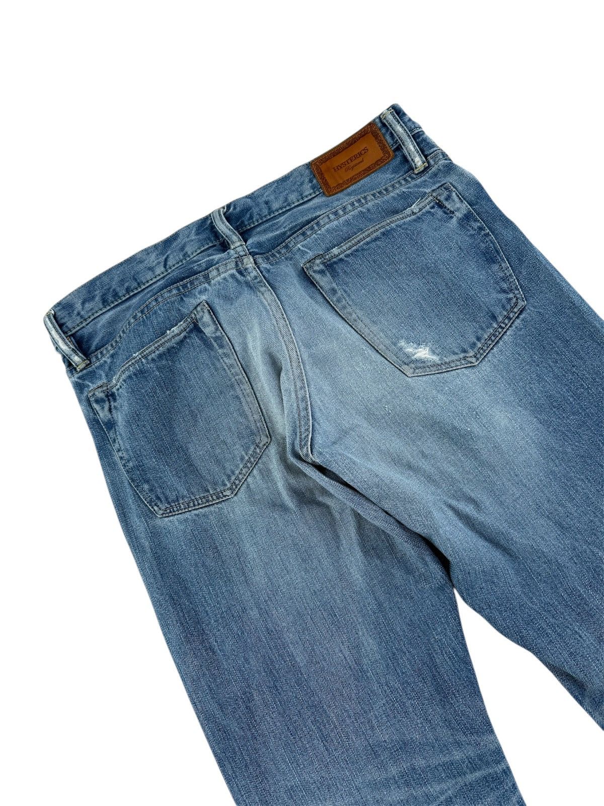 Hysteric Glamour HYSTERIC GLAMOUR SELVEDGE DISTRESSED STYLE JEANS Size US 33 - 8 Thumbnail