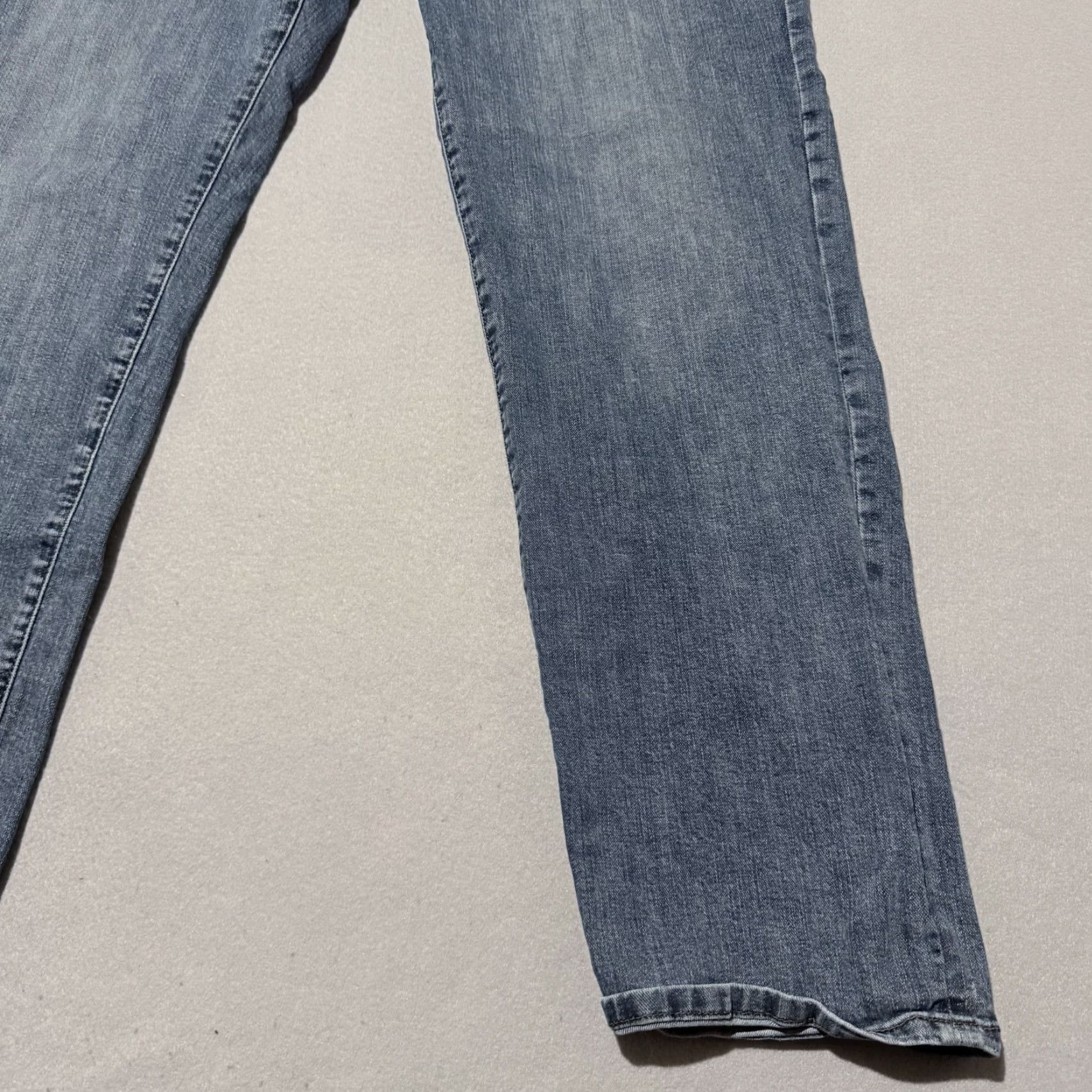 Lee Lee Jeans Men's Blue Denim Stretch Classic Straight 38x32 90s Y2K Vintage? (No) Size US 38 / EU 54 - 6 Thumbnail