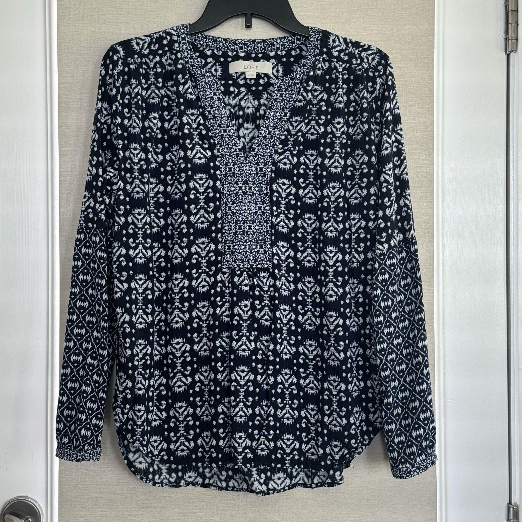 Loft Loft Ann Taylor Women's Blouse Medium Size M / US 6-8 / IT 42-44 - 5 Thumbnail
