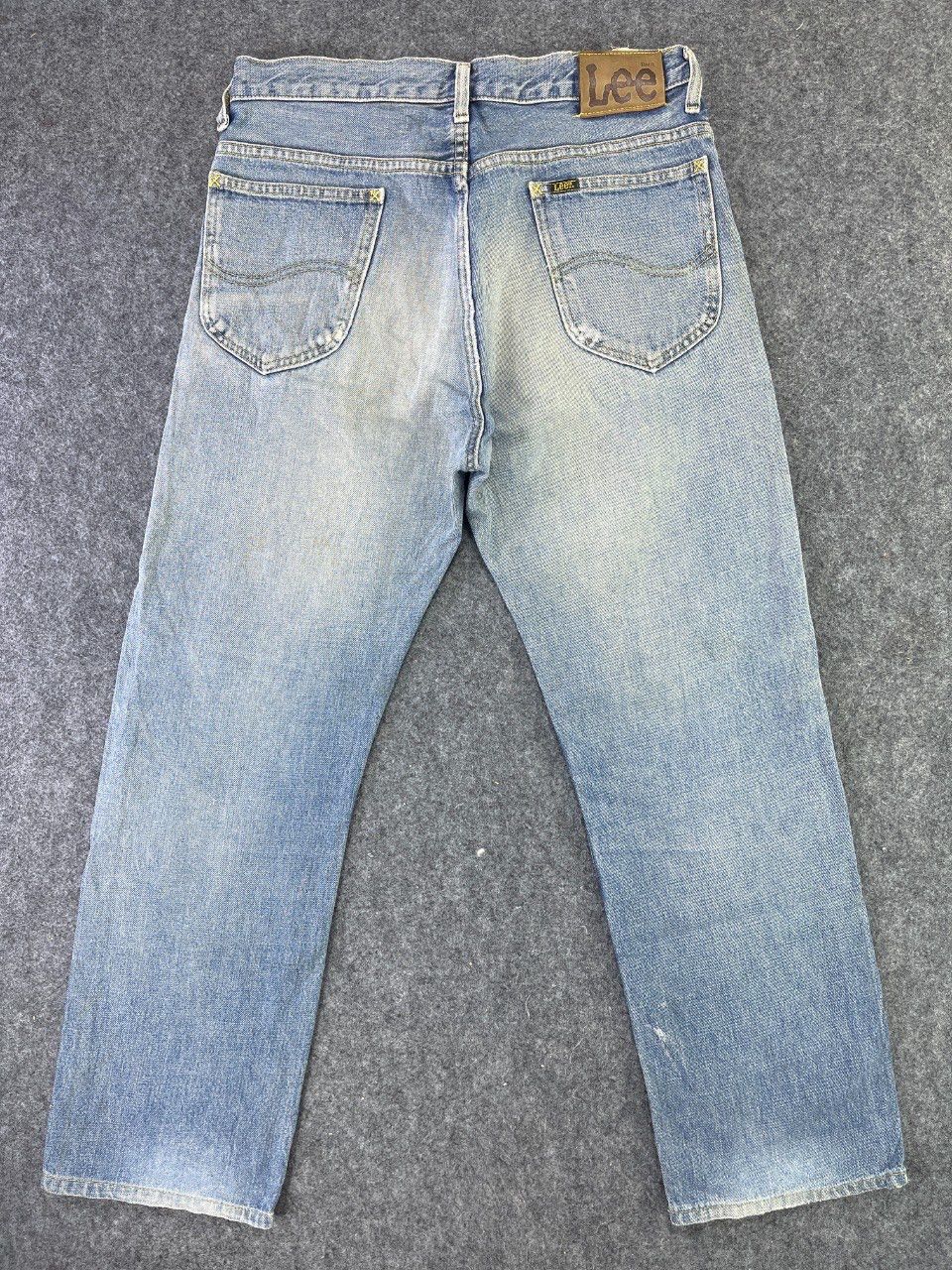 Lee Lee Rider Distressed Jeans J797 Size US 32 / EU 48 - 2 Thumbnail