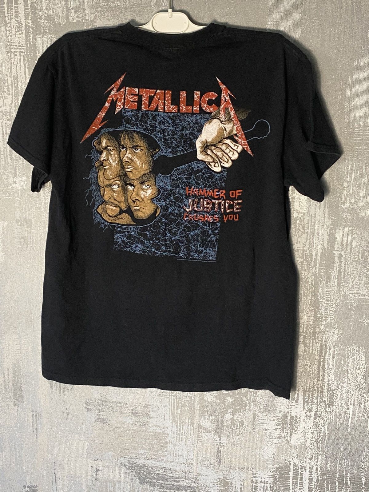 Metallica × Vintage Vintage Metallica And Justice For All Rock T-shirt 2006 Size US M / EU 48-50 / 2 - 8 Thumbnail