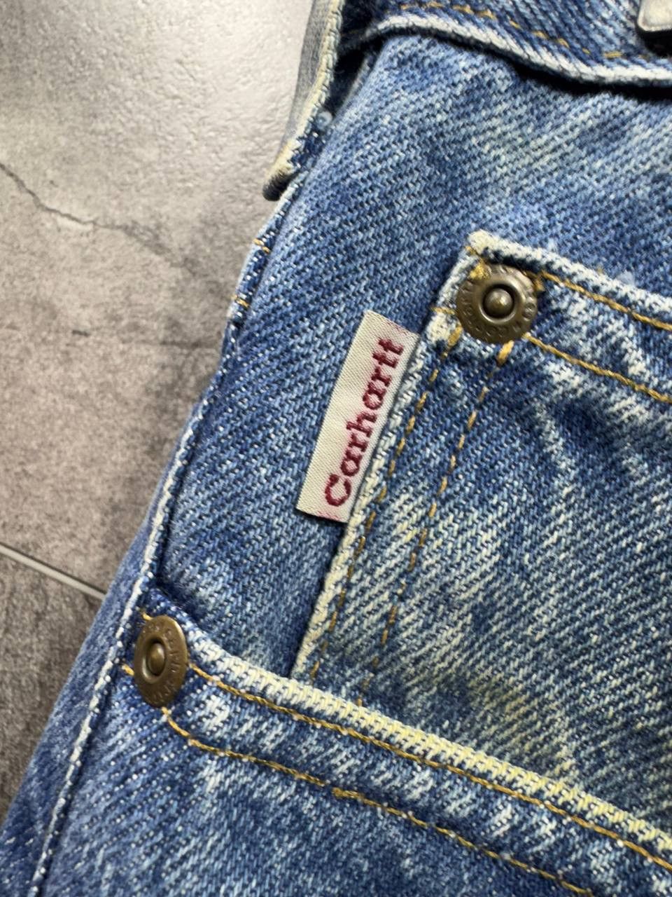 Carhartt Carhartt Denim Jeans Pants B17 DST Size US 34 / EU 50 - 7 Thumbnail