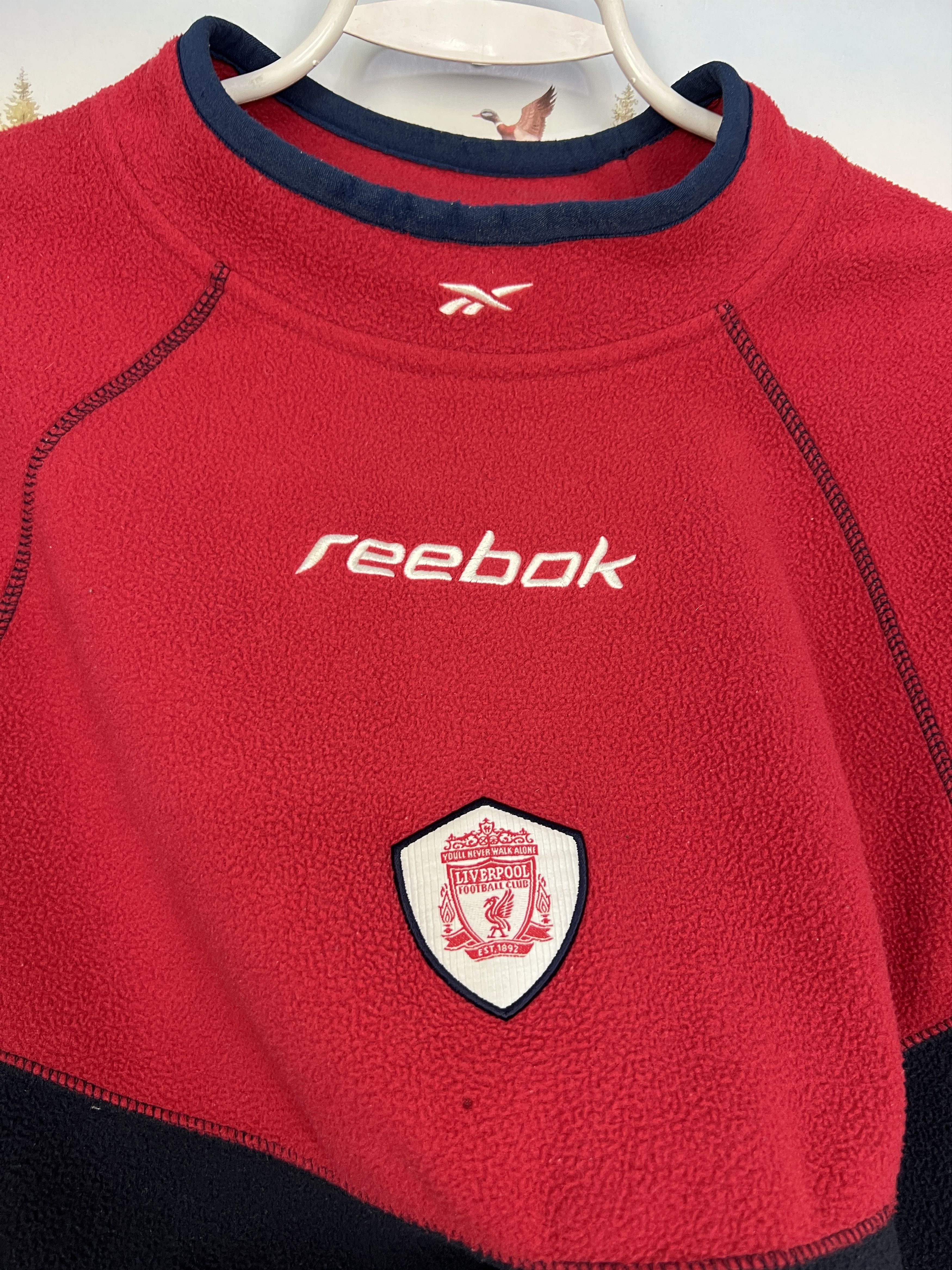 Reebok Vintage Reebok Liverpool Fleece Sweatshirt Football Size US M / EU 48-50 / 2 - 3 Thumbnail