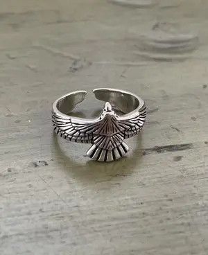 Jewelry × Vintage Eagle Punk Ring Size ONE SIZE - 2 Thumbnail