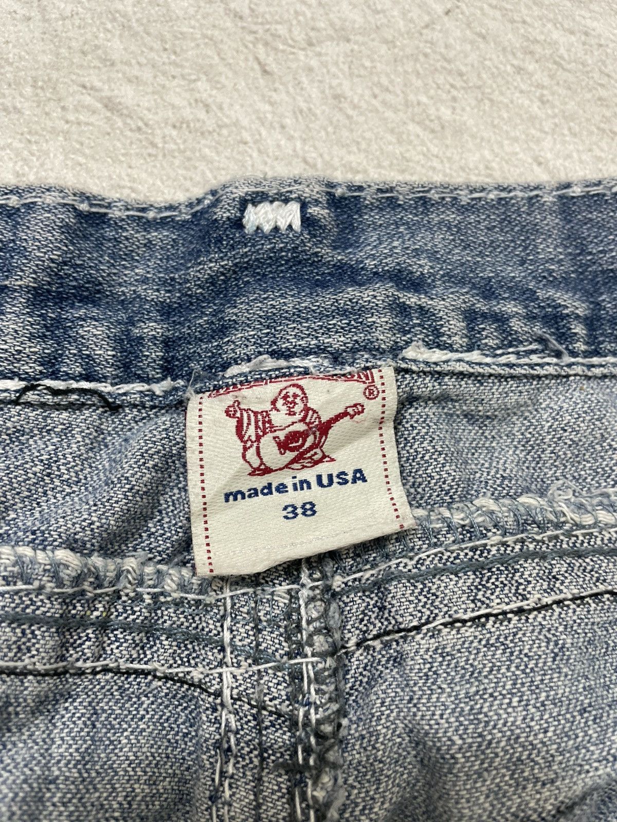 Number (N)ine 2000s True Ripped Denim Mudwash Ifsix LGB Hysteric Japan Size US 34 / EU 50 - 5 Thumbnail