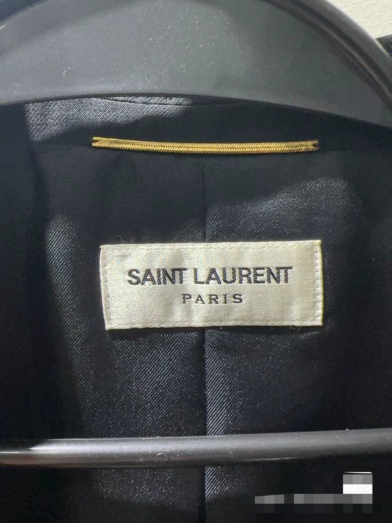 Saint Laurent Paris Saint Laurent Women's Black Wool Suit