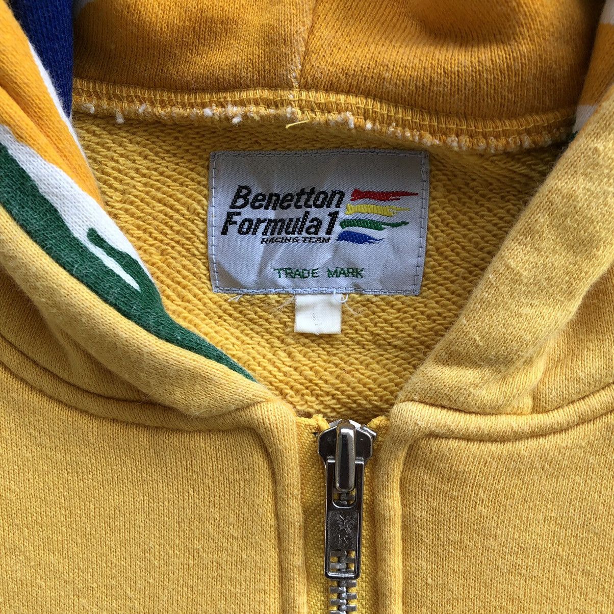 Benetton BENETTON Formula 1 Racing Team Full Zip Hoodie Sweater Size US L / EU 52-54 / 3 - 5 Thumbnail