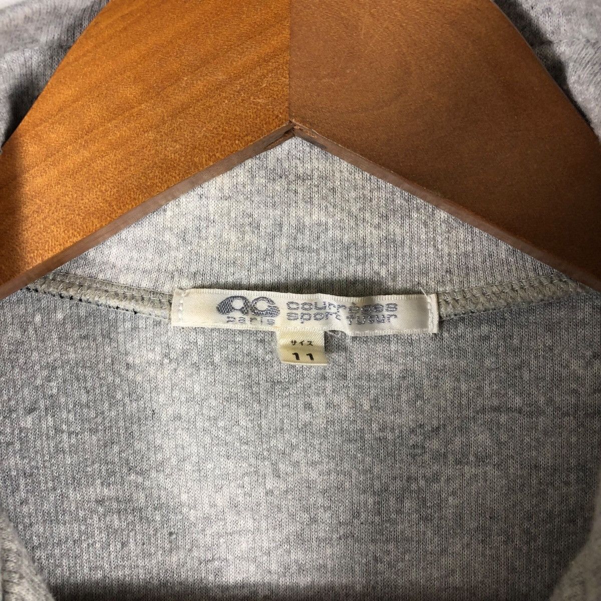 Courreges COURREGES Nice Design Half Zipper Sweatshirt Size US M / EU 48-50 / 2 - 4 Thumbnail