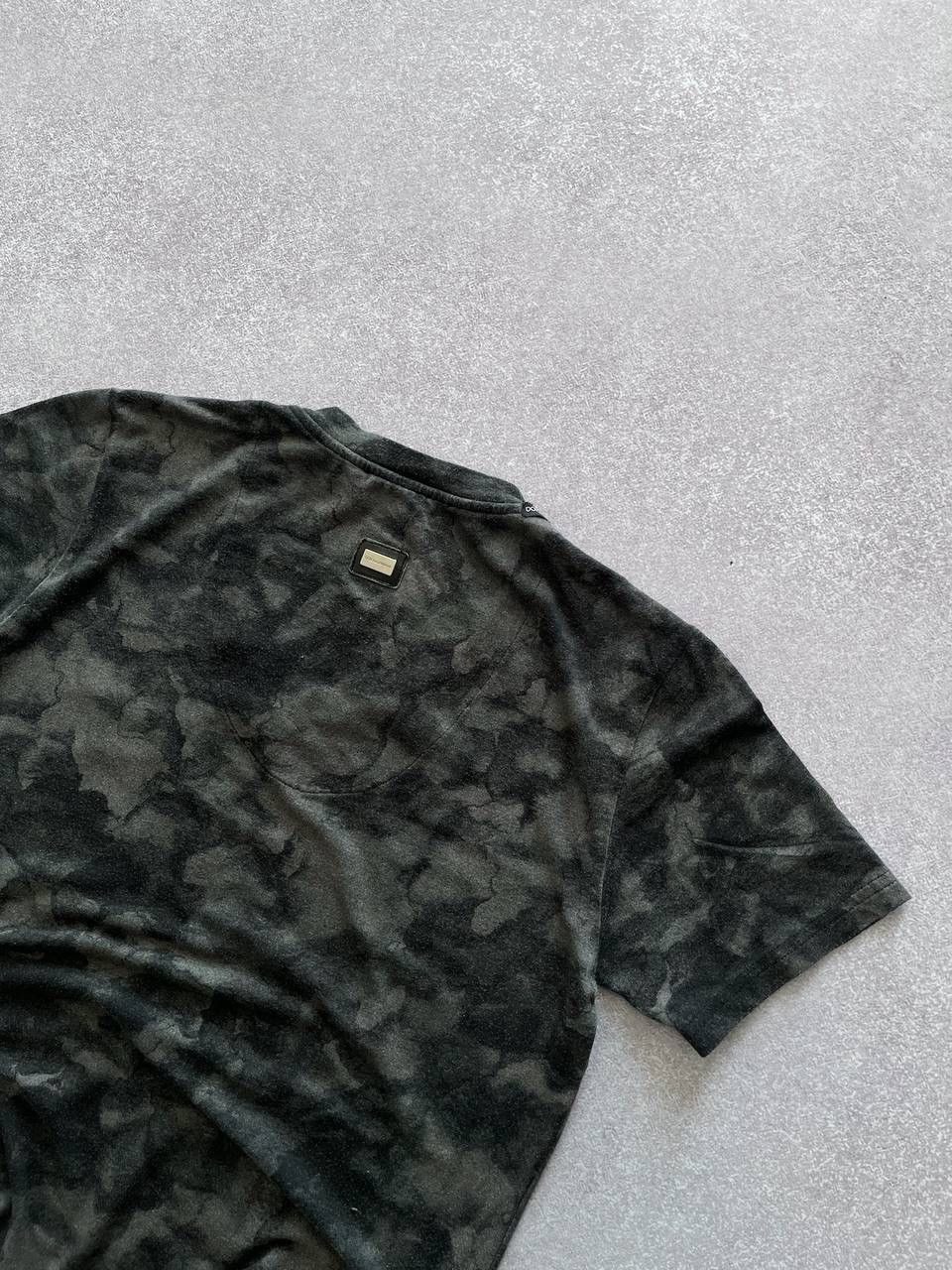 Dolce & Gabbana × Vintage Vintage Dolce & Gabbana Black Camo T-shirt Y2K XS Size US XS / EU 42 / 0 - 6 Thumbnail