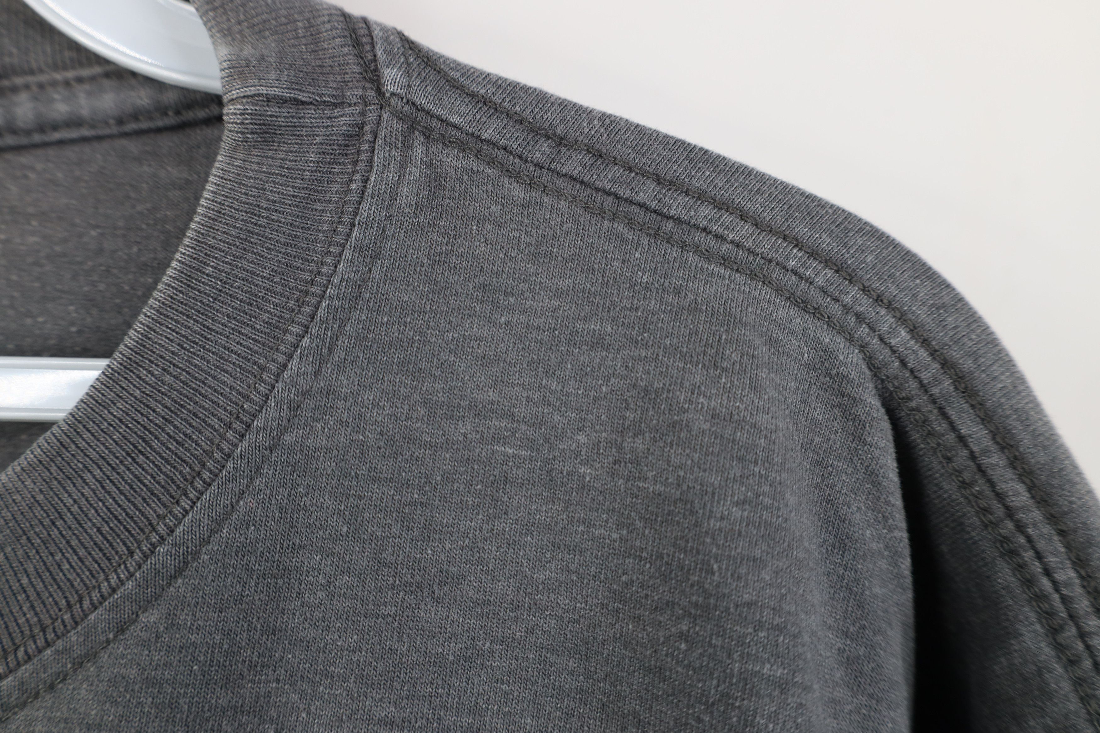 Russell Athletic Vintage 90s Y2K Russell Athletic Blank Pocket T-Shirt Gray Size US L / EU 52-54 / 3 - 6 Thumbnail