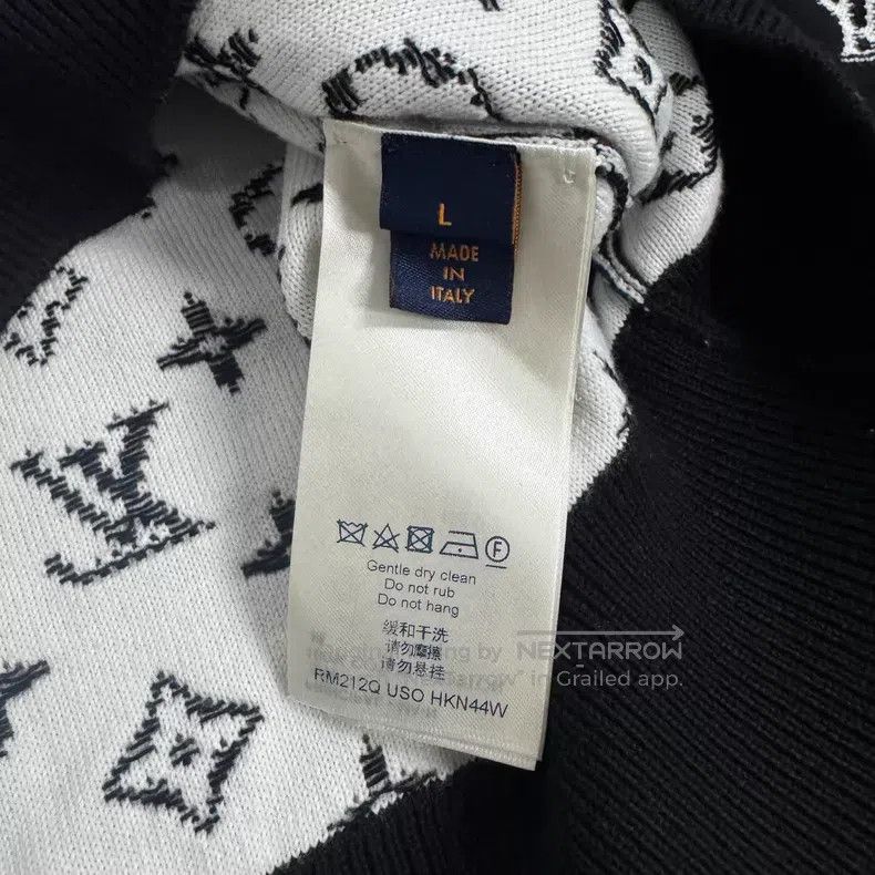 Louis Vuitton Louis Vuitton Presbyopic Gradient Logo Knit sweatshirt Size US L / EU 52-54 / 3 - 6 Thumbnail