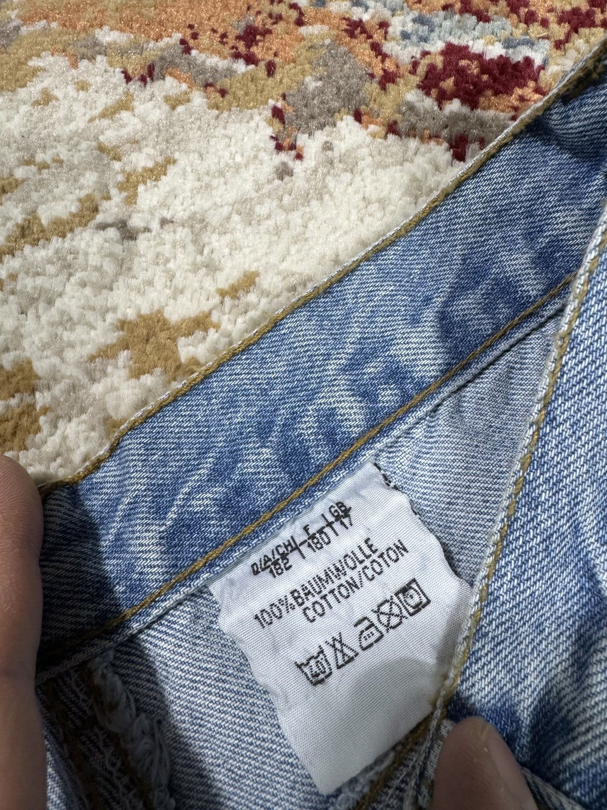 Hysteric Glamour × If Six Was Nine × Le Grande Bleu (L.G.B.) ᶠᵃⁿᶜʸᵍᵘʸ BNWT Y2K Flared Baggy Bootcut Denim Jeans Vintage Size US 30 / EU 46 - 4 Thumbnail