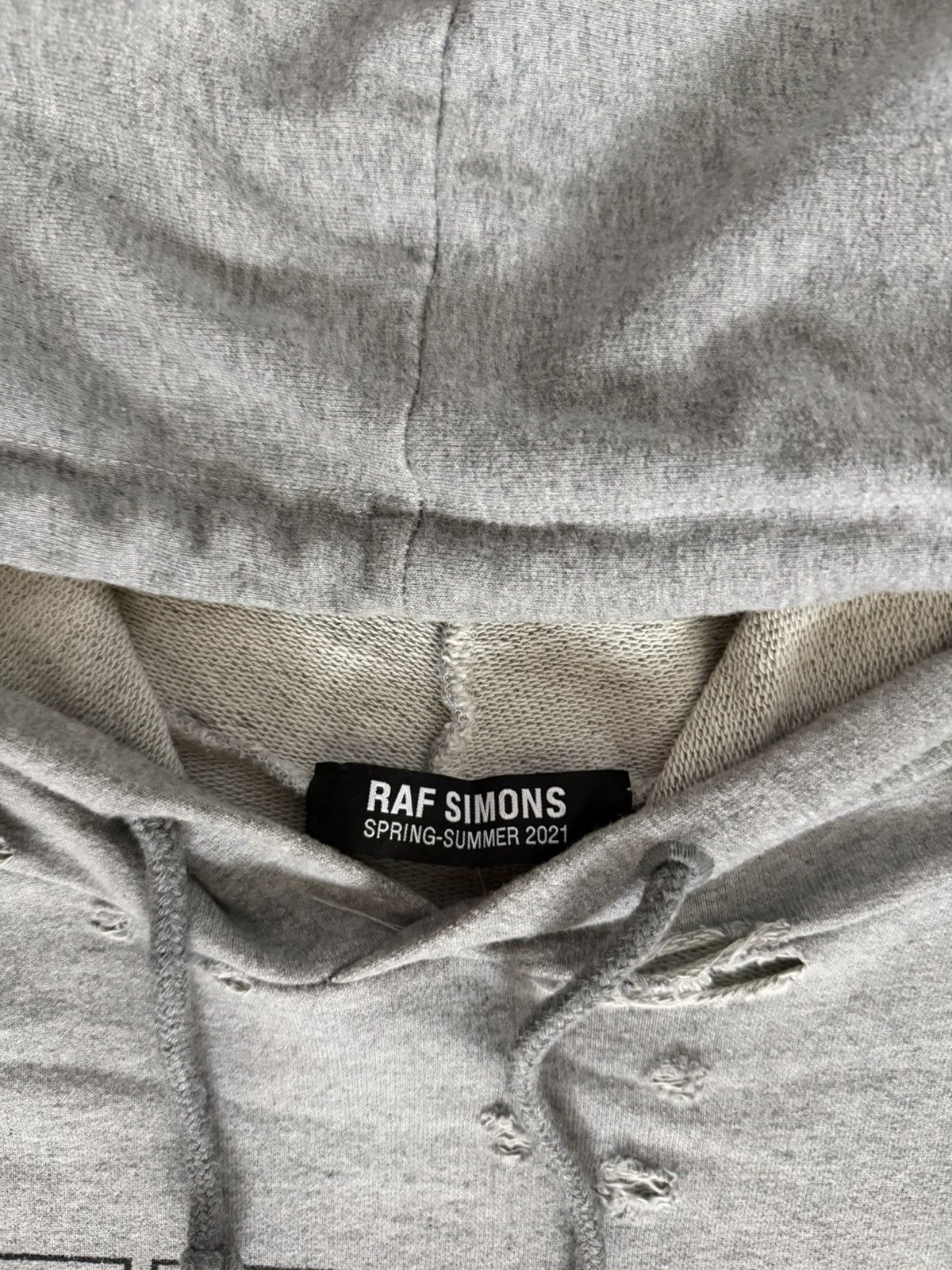 Raf Simons Raf Simons Anarchy Hoodie Sample Size US S / EU 44-46 / 1 - 3 Thumbnail